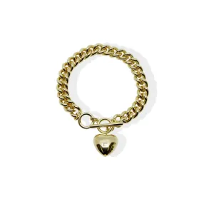 THE GOLD AMOUR CUBAN LINK BRACELET