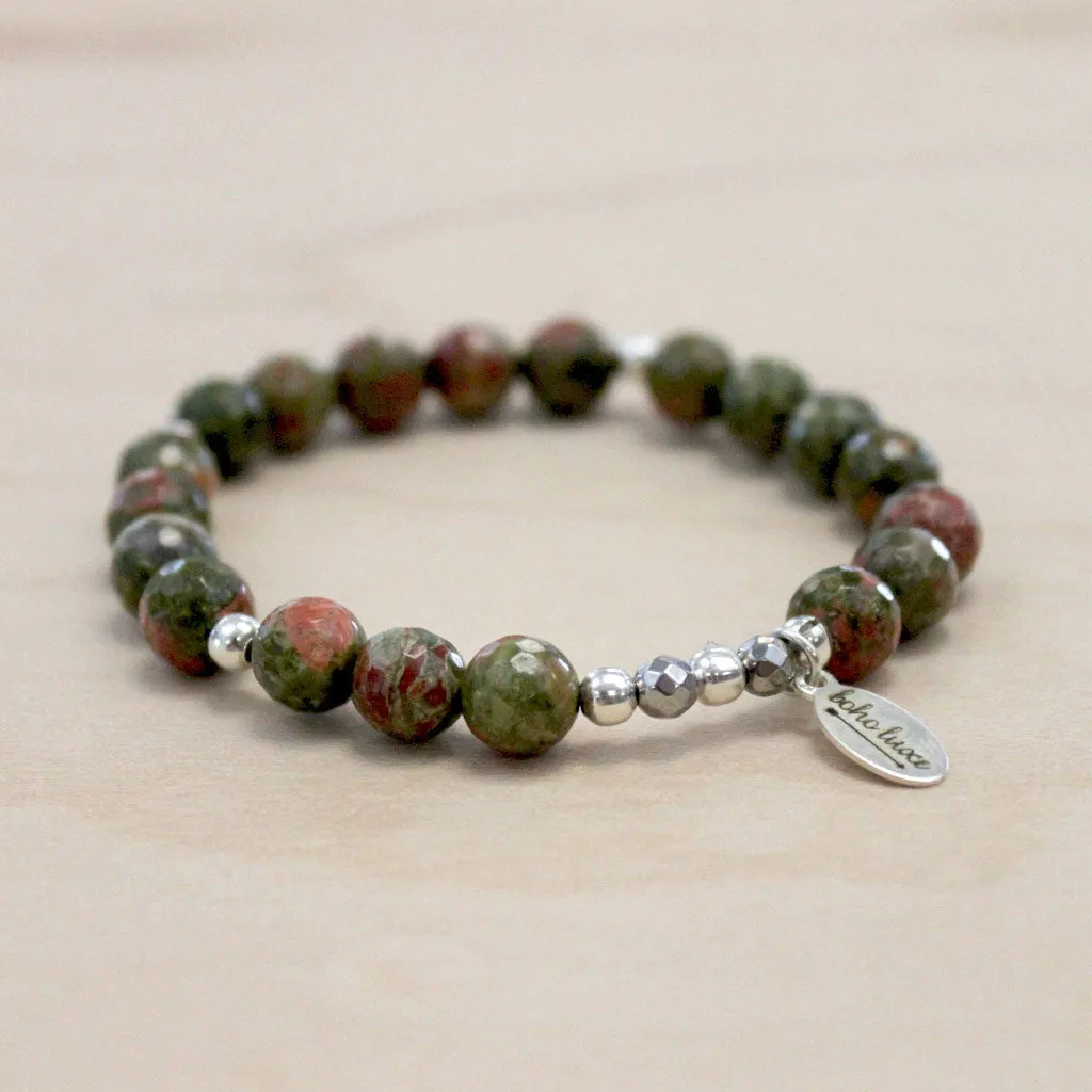 The Maylon - Unakite Bracelet