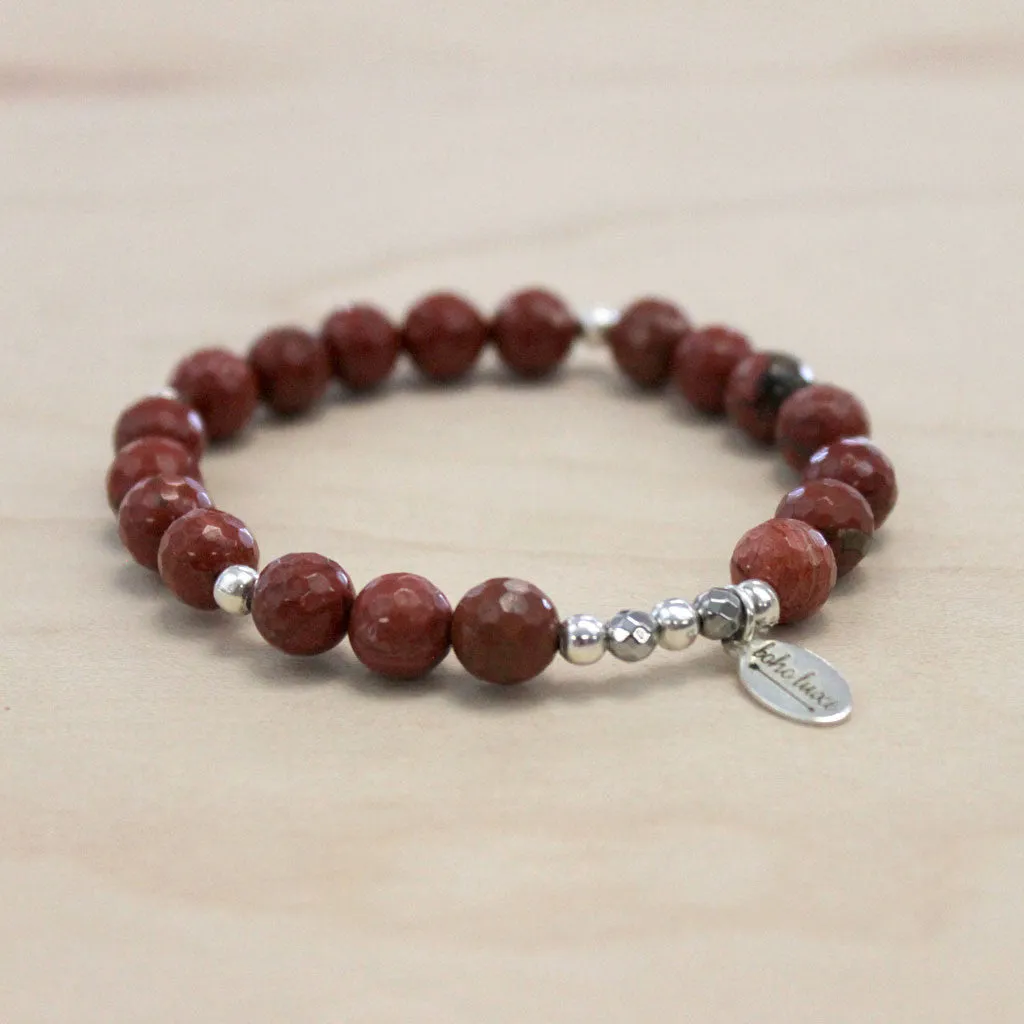 The Sienna - Burnt Orange Bracelet