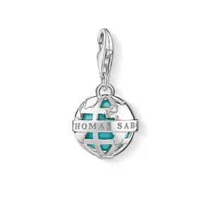 Thomas Sabo Turquoise Globe Charm