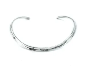 Tiffany & Co 1837 Sterling Silver Collar Choker Necklace