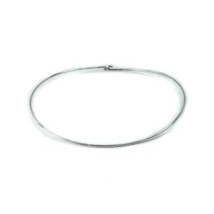 Tiffany & Co Sterling Silver Wire Choker Necklace