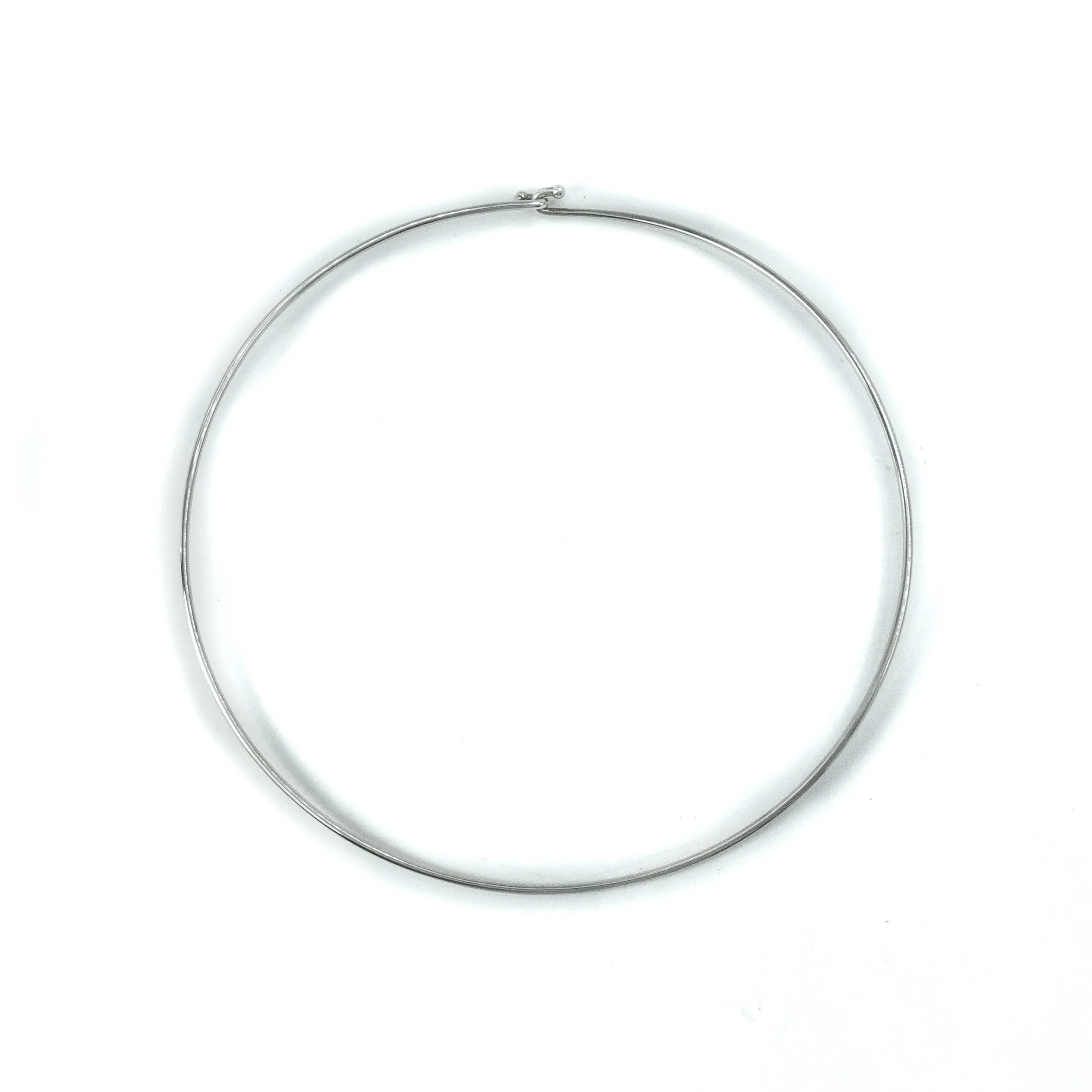 Tiffany & Co Sterling Silver Wire Choker Necklace