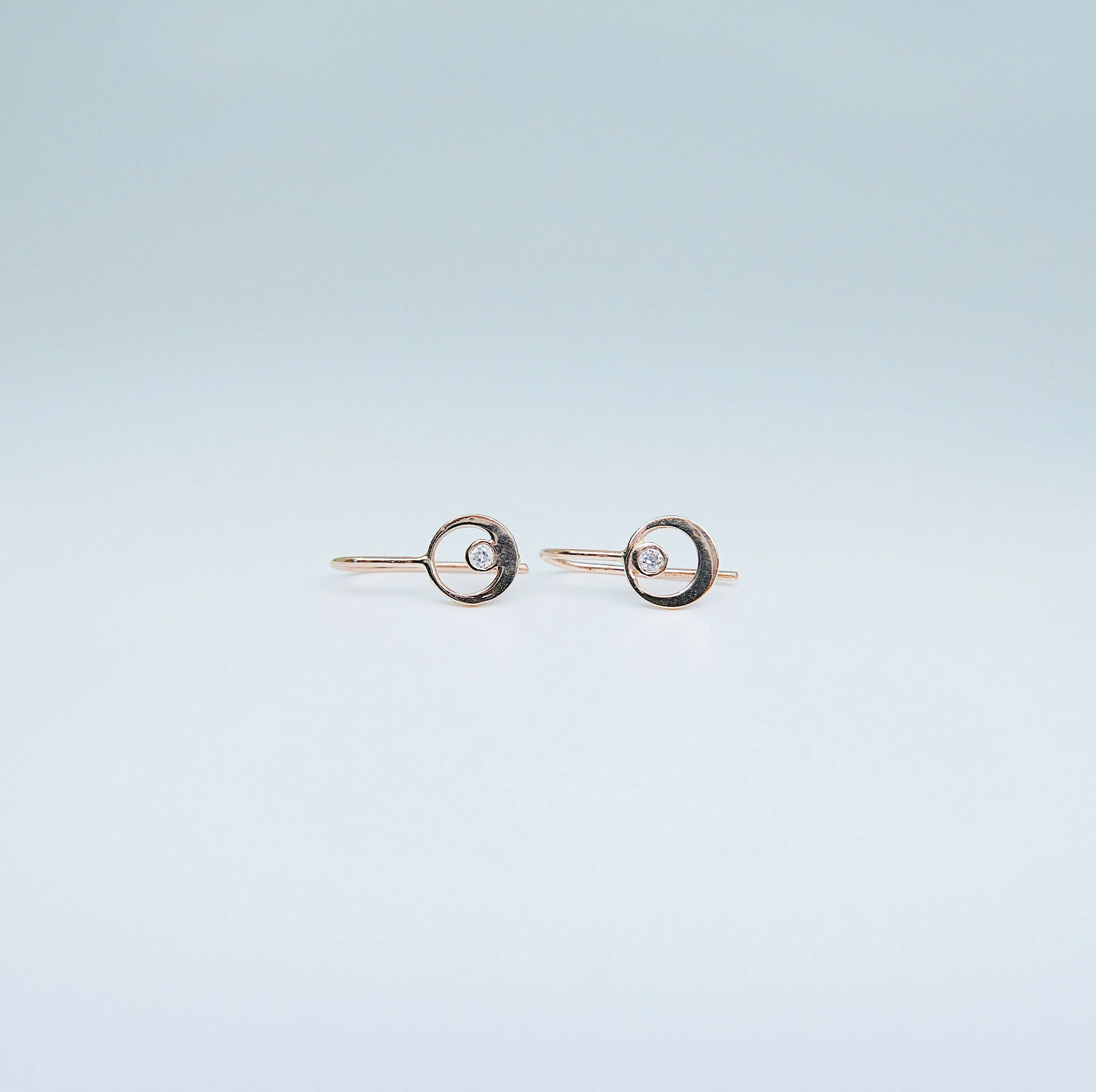 Topsy Turvy Hook Earrings