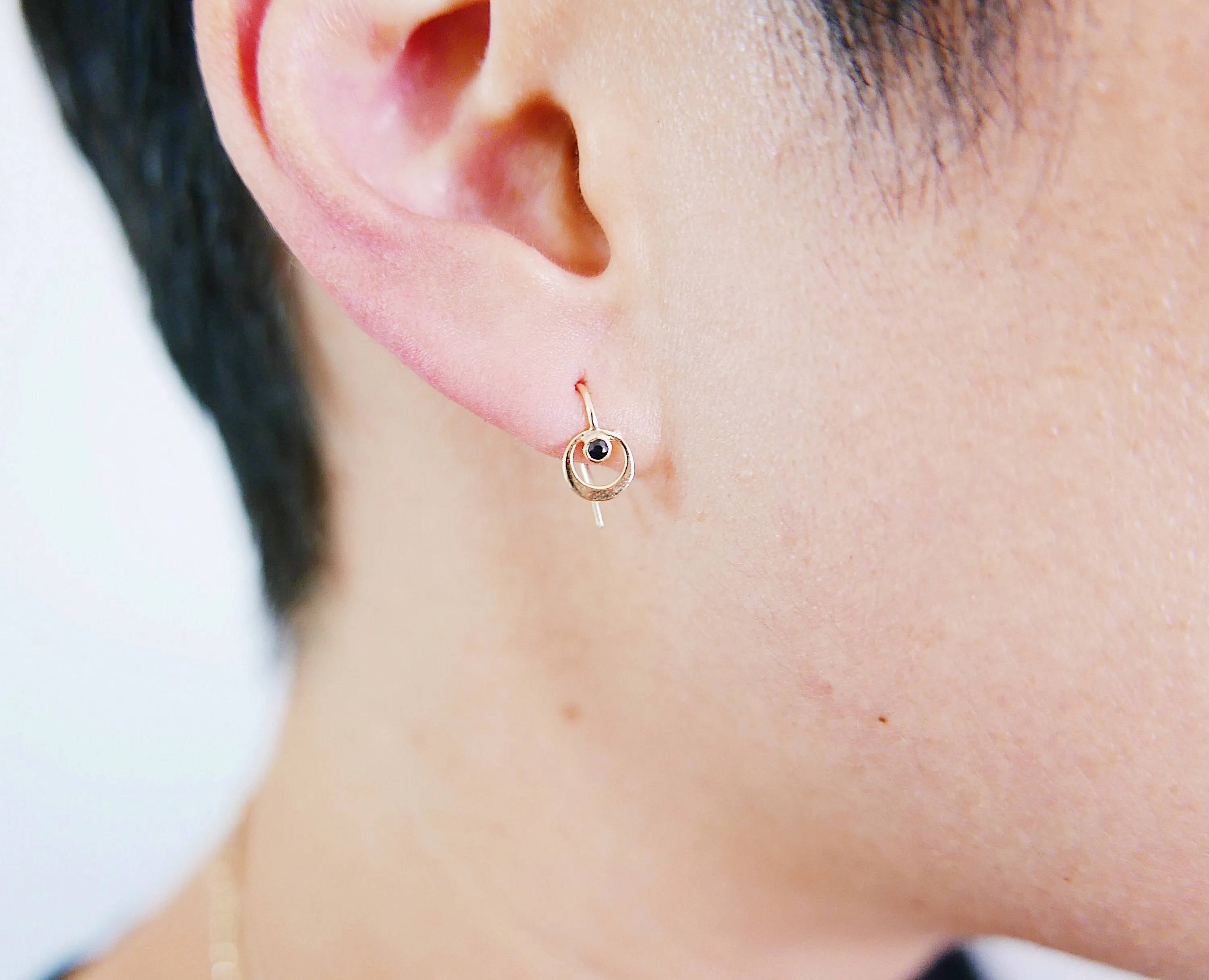 Topsy Turvy Hook Earrings