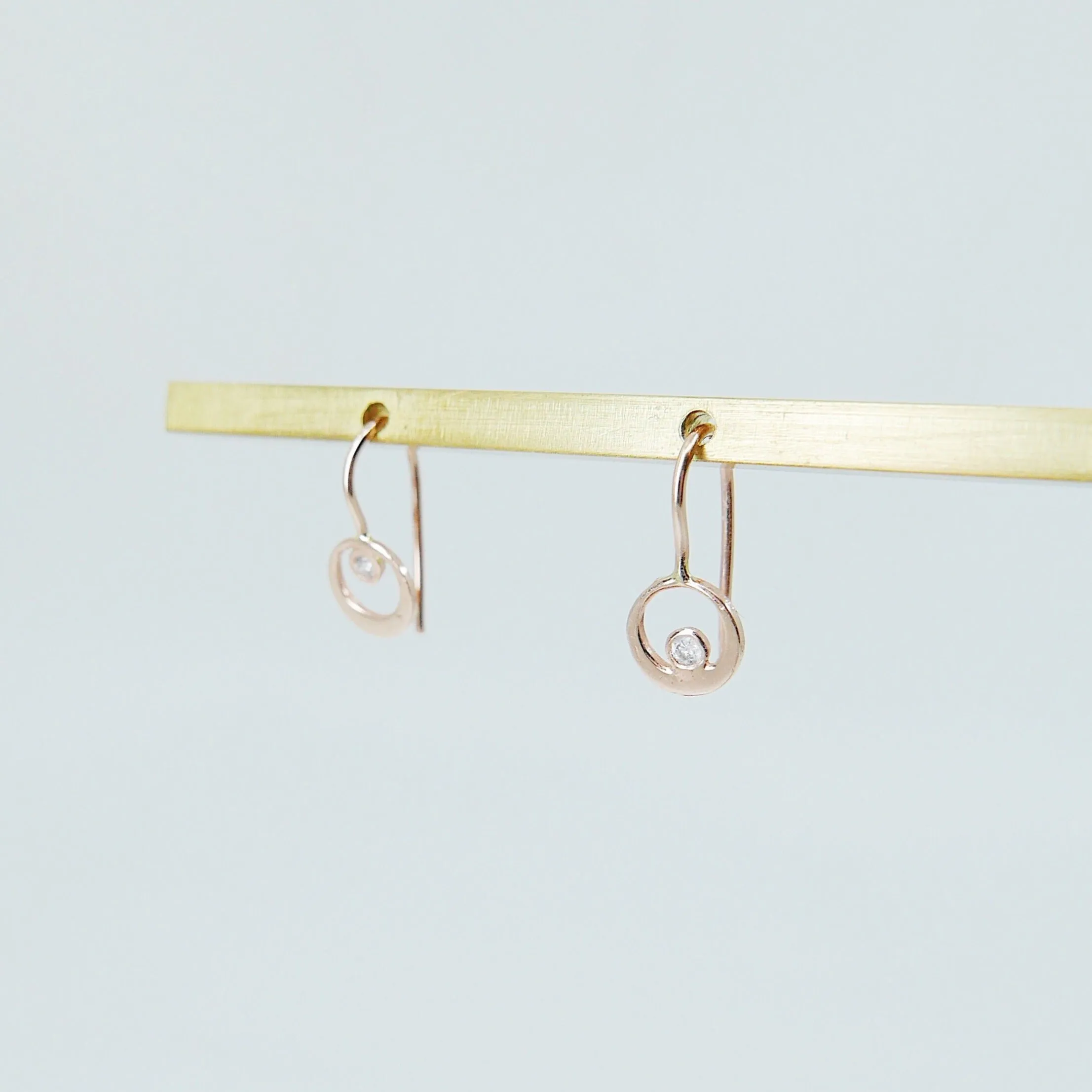 Topsy Turvy Hook Earrings