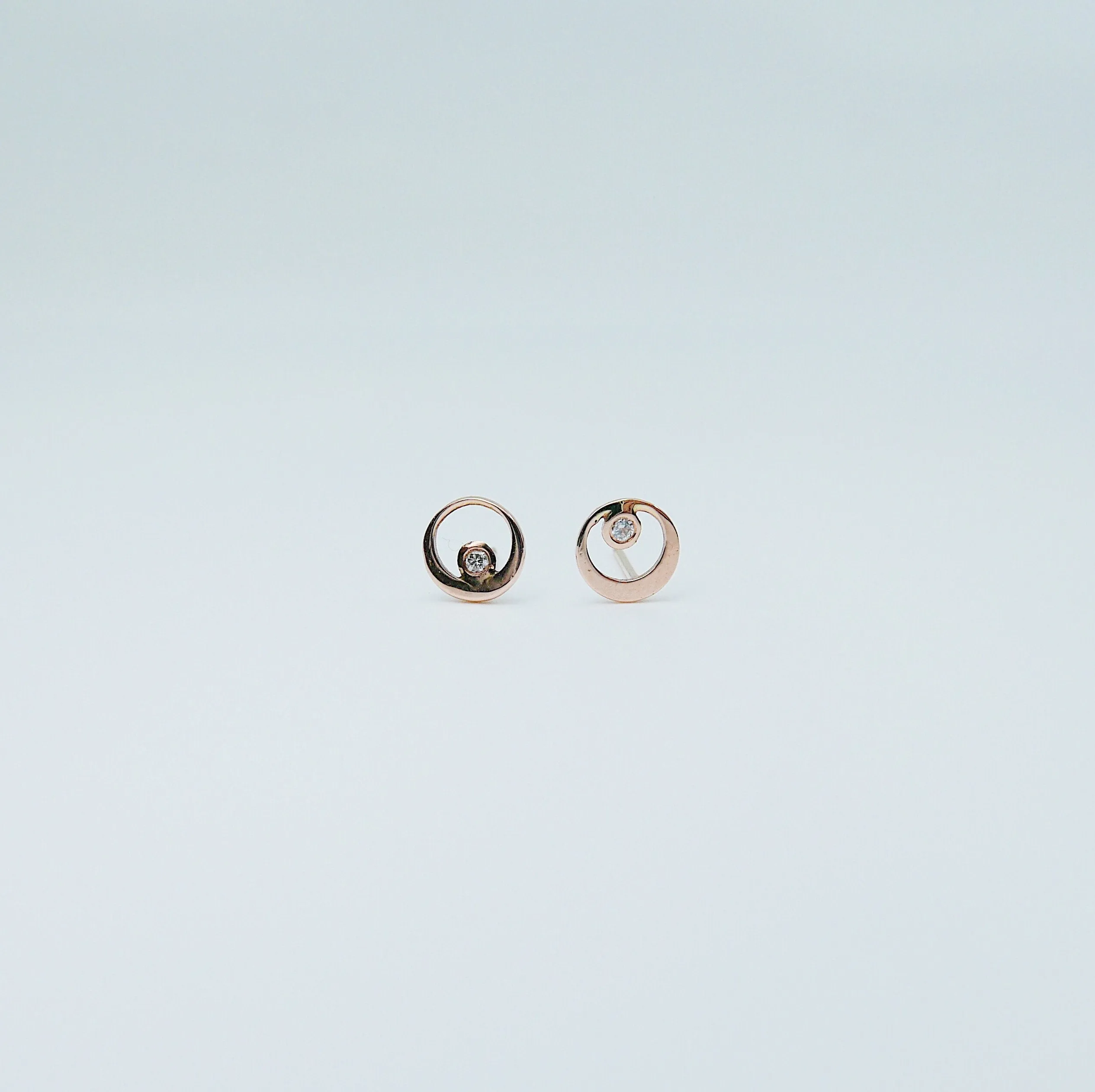 Topsy Turvy Stud Earrings