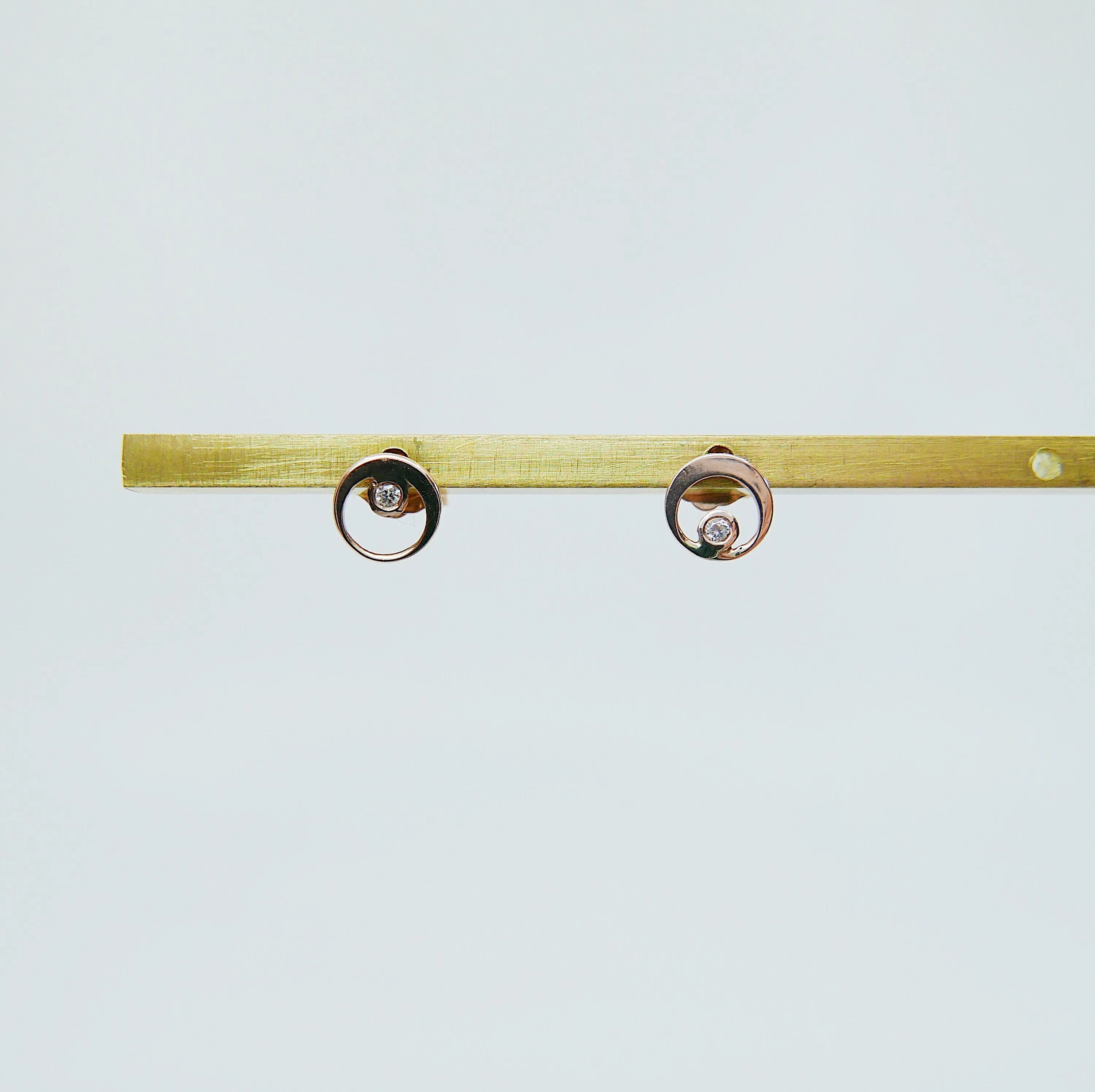Topsy Turvy Stud Earrings