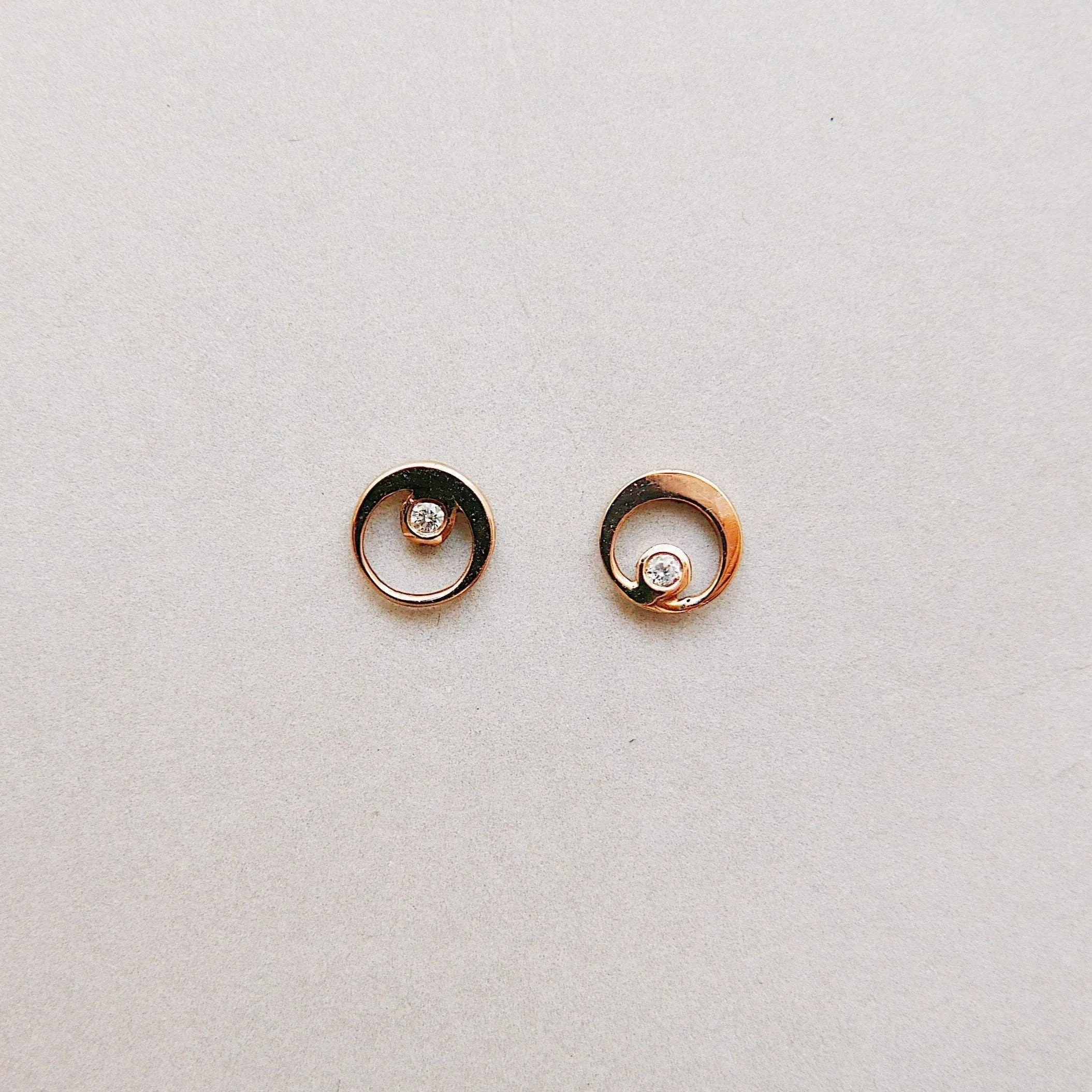 Topsy Turvy Stud Earrings