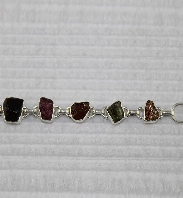 Tourmaline Link Bracelet