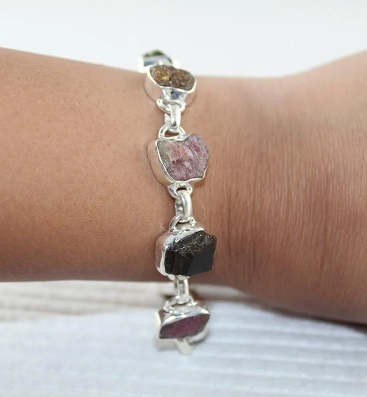 Tourmaline Link Bracelet
