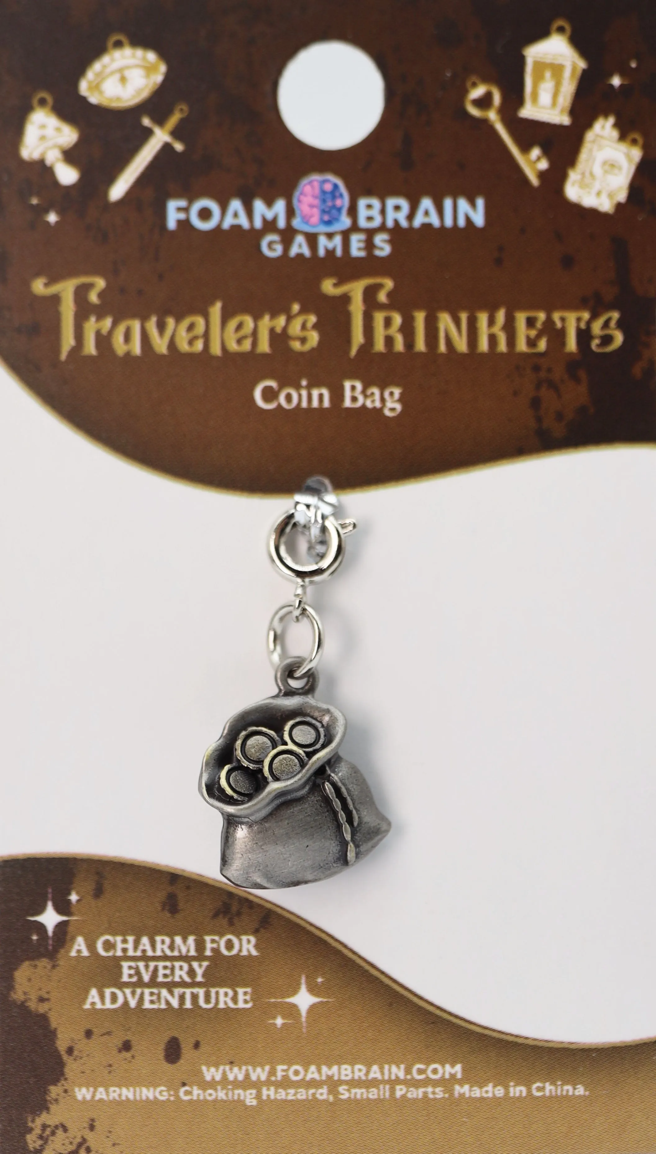 Traveler's Trinkets: Coin Bag Charm