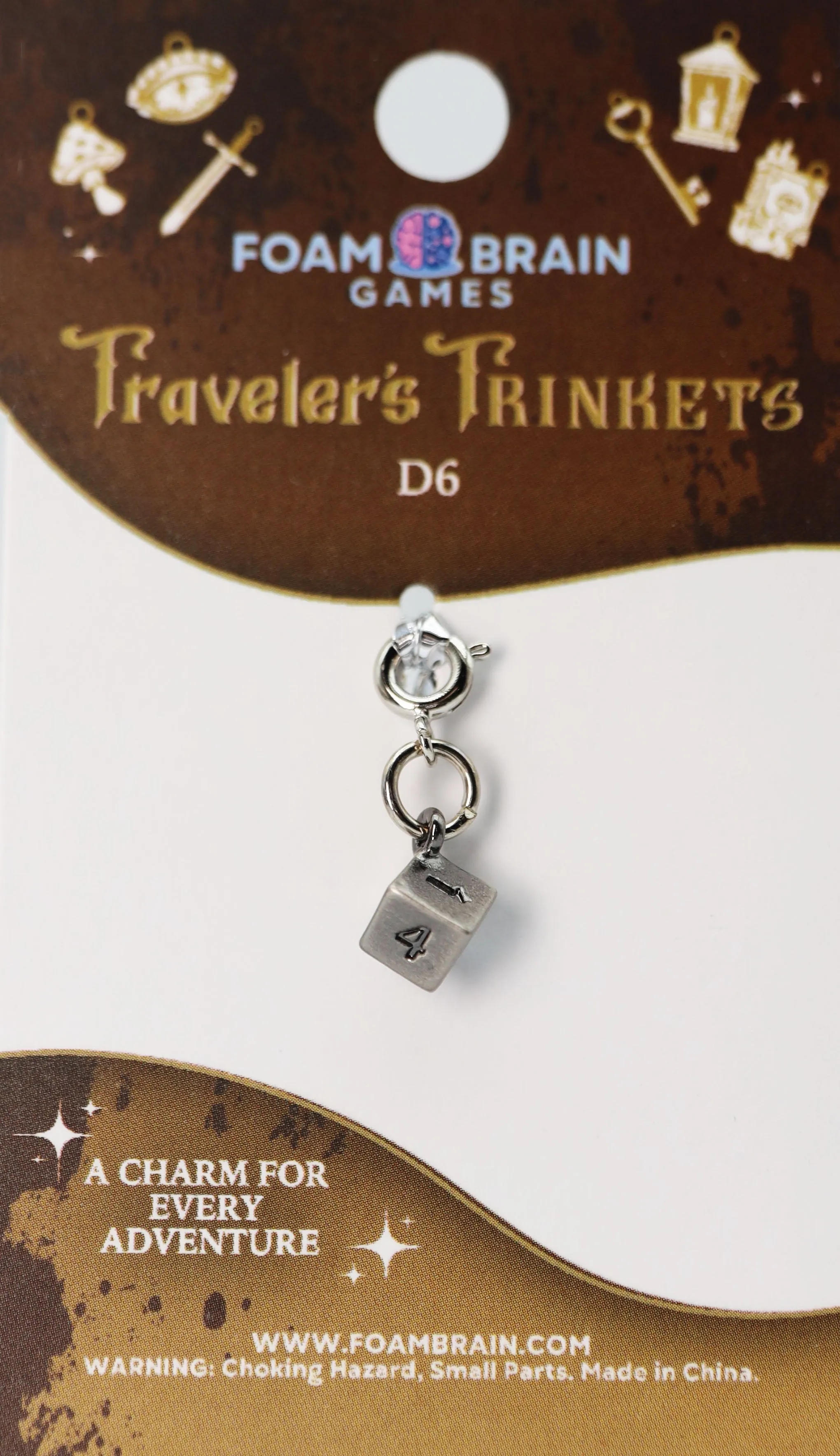 Traveler's Trinkets: D6 Charm