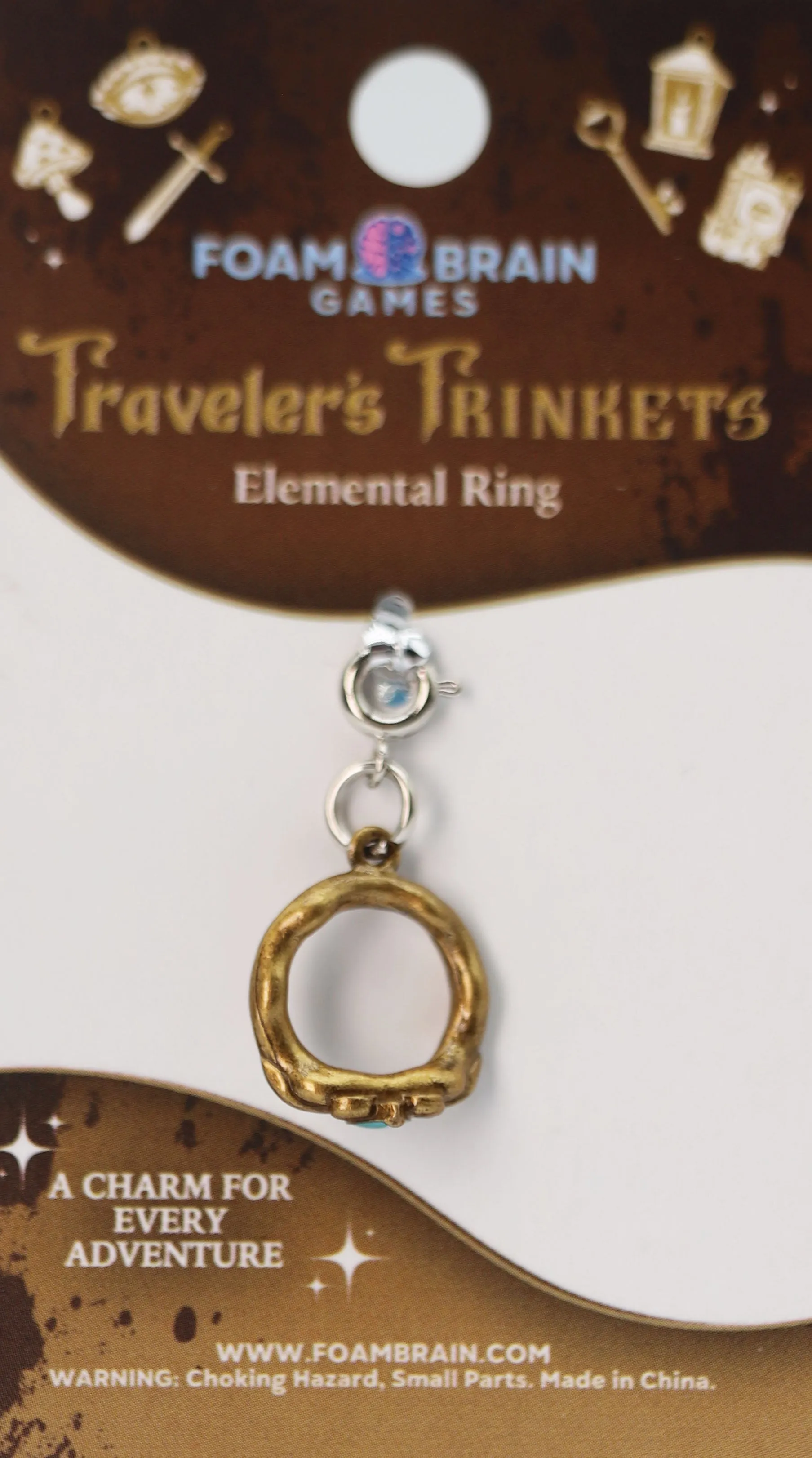 Traveler's Trinkets: Elemental Ring Charm