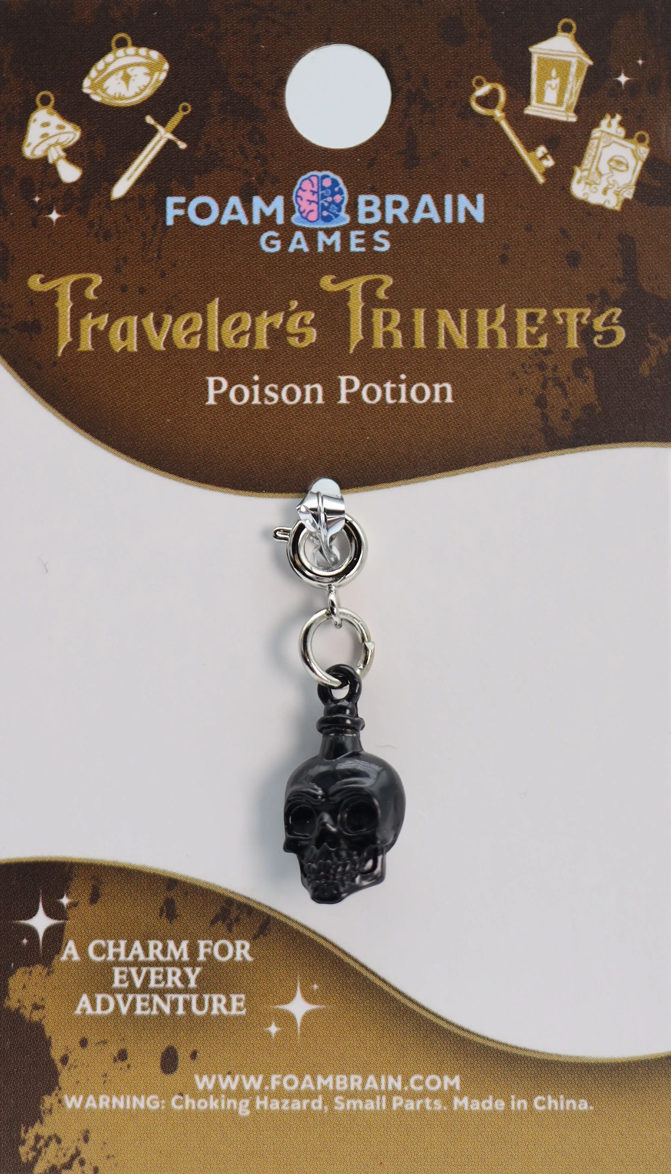 Traveler's Trinkets: Poison Potion Charm