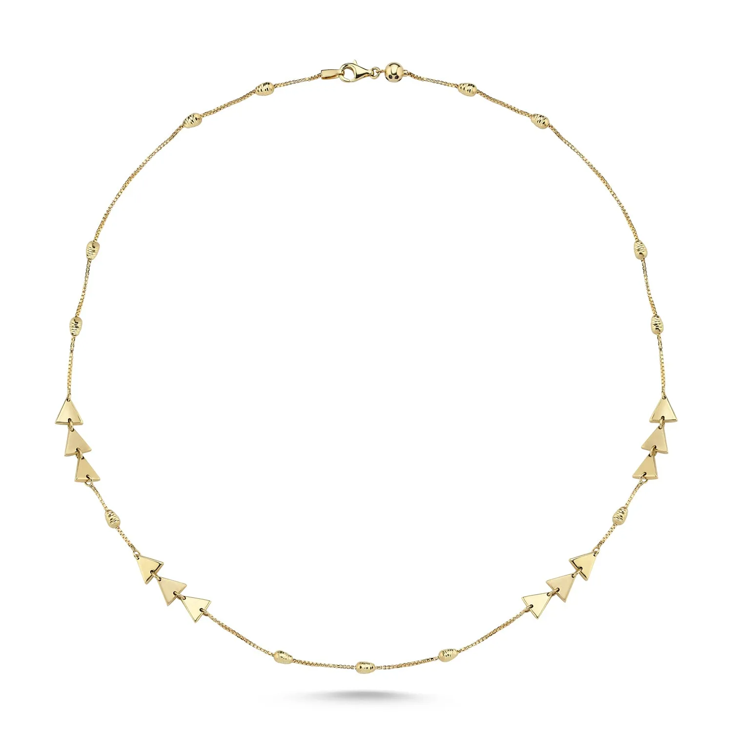 TRIANGLE CHOKER NECKLACE