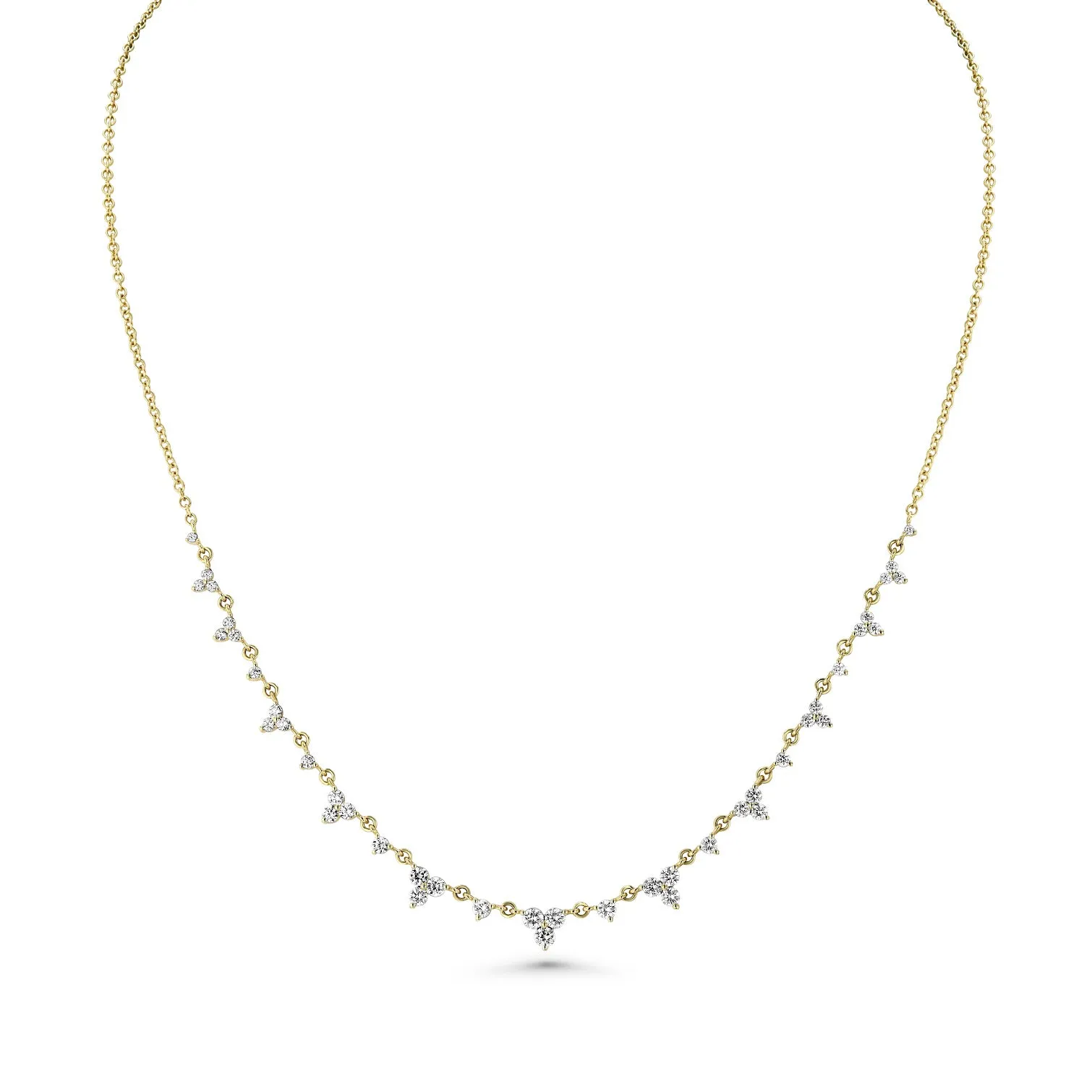 Triangle Sloane Diamond Choker