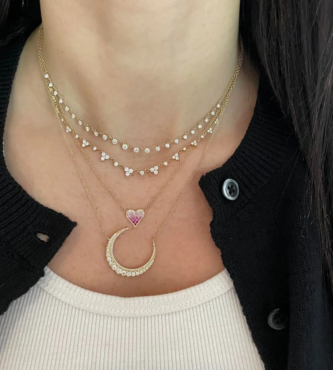 Triangle Sloane Diamond Choker