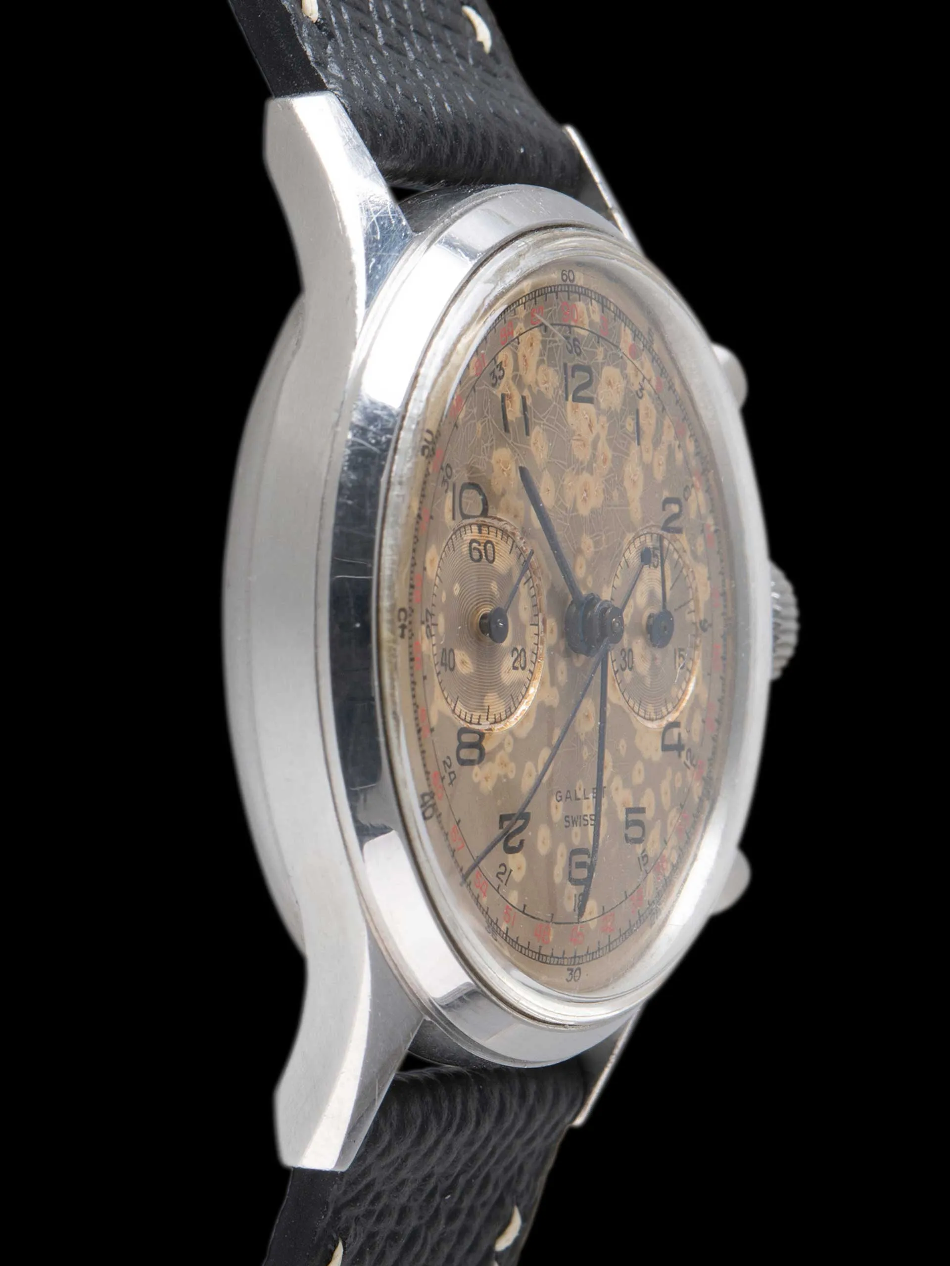Tropical 1950s Gallet MultiChron 45 Film Chronograph