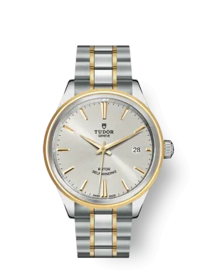 Tudor Style, Stainless Steel and Yellow Gold, 38mm, Ref# M12503-0002