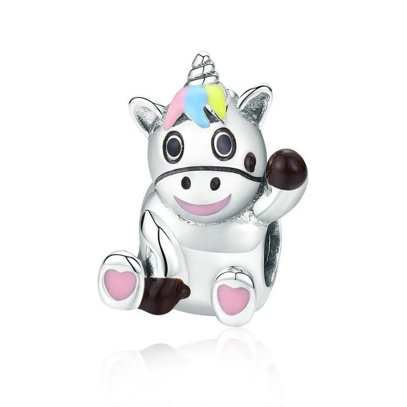 Unicorn Cow Charm