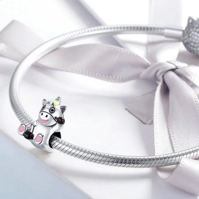 Unicorn Cow Charm