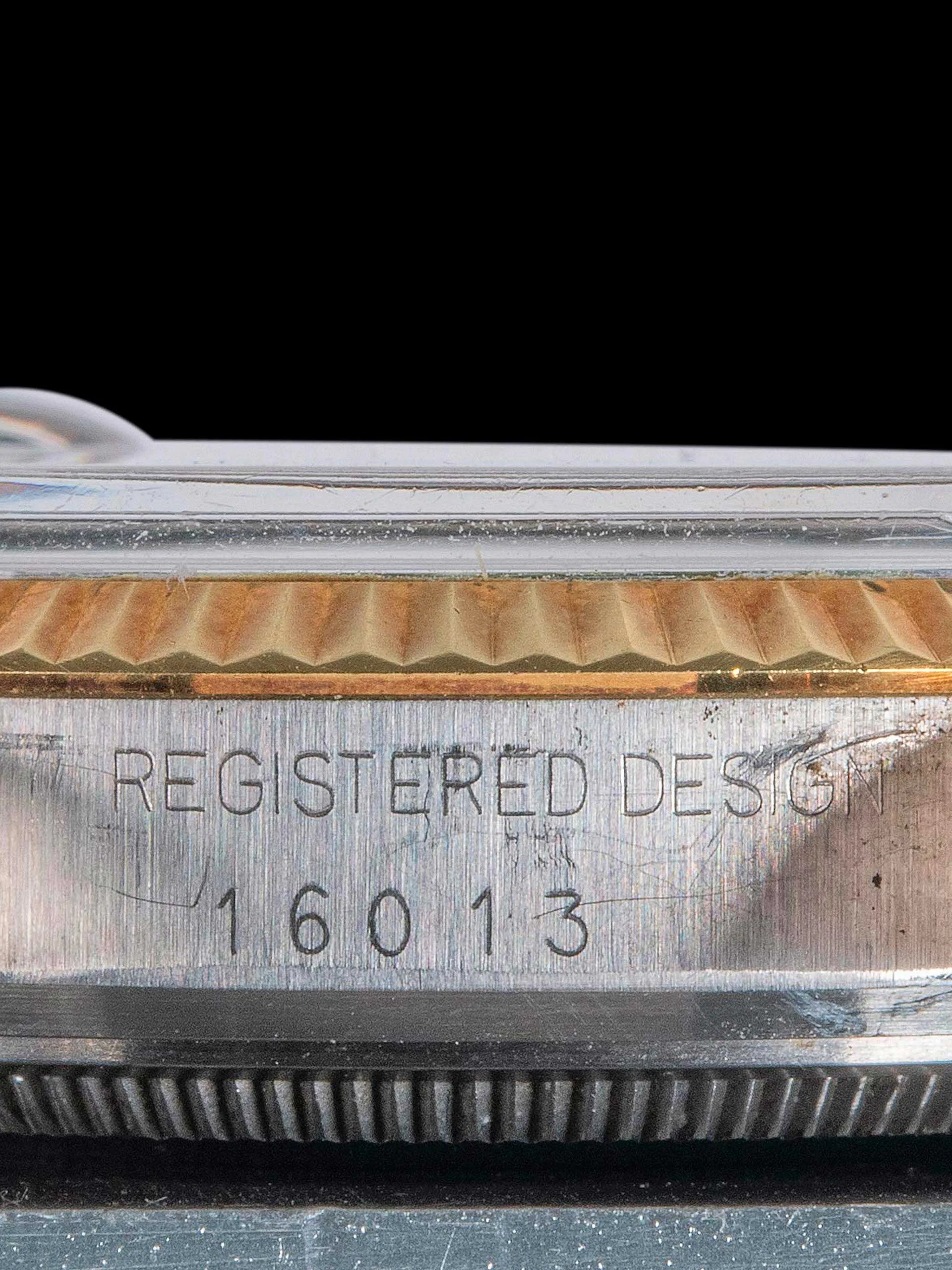 *Unpolished* 1979 Rolex Two-Tone Datejust (Ref. 16013) Lemon "Buckley" Dial