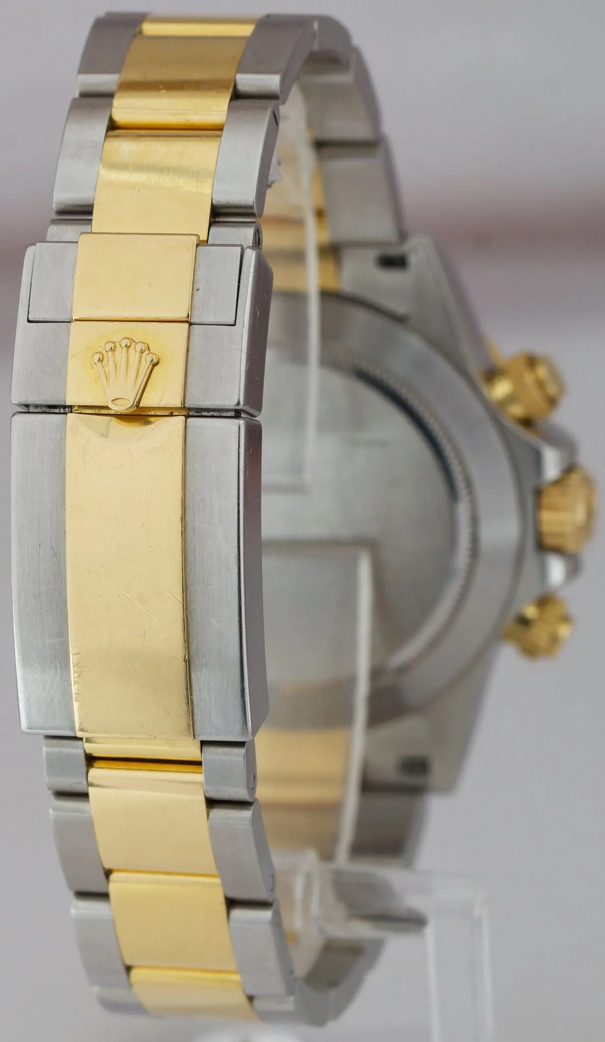 UNPOLISHED Rolex Daytona White Arabic REHAUT PANDA RANDOM SERIAL Watch 116523