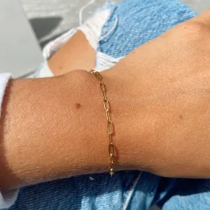 Vera Stackable Gold Filled Link Bracelets