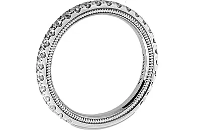 Verragio White & Rose Gold Diamond Wedding Band