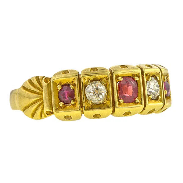 Victorian Ruby & Diamond Ring
