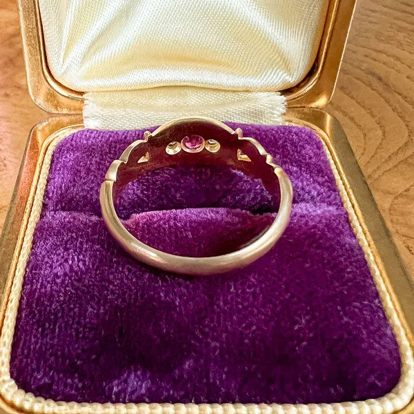Victorian Ruby & Diamond Ring