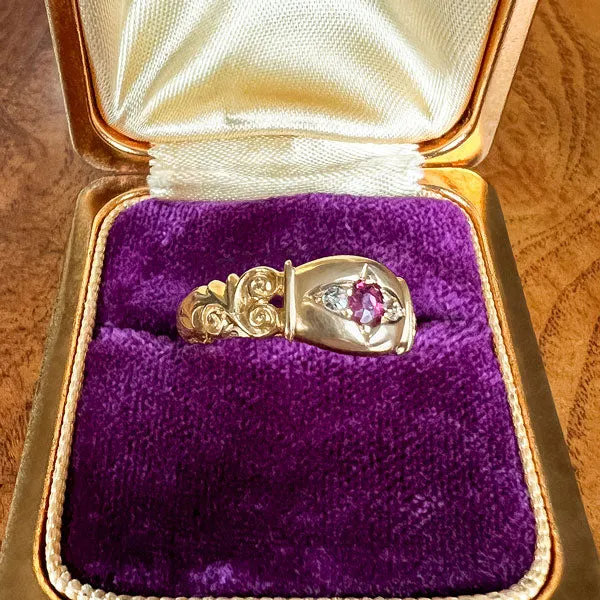 Victorian Ruby & Diamond Ring