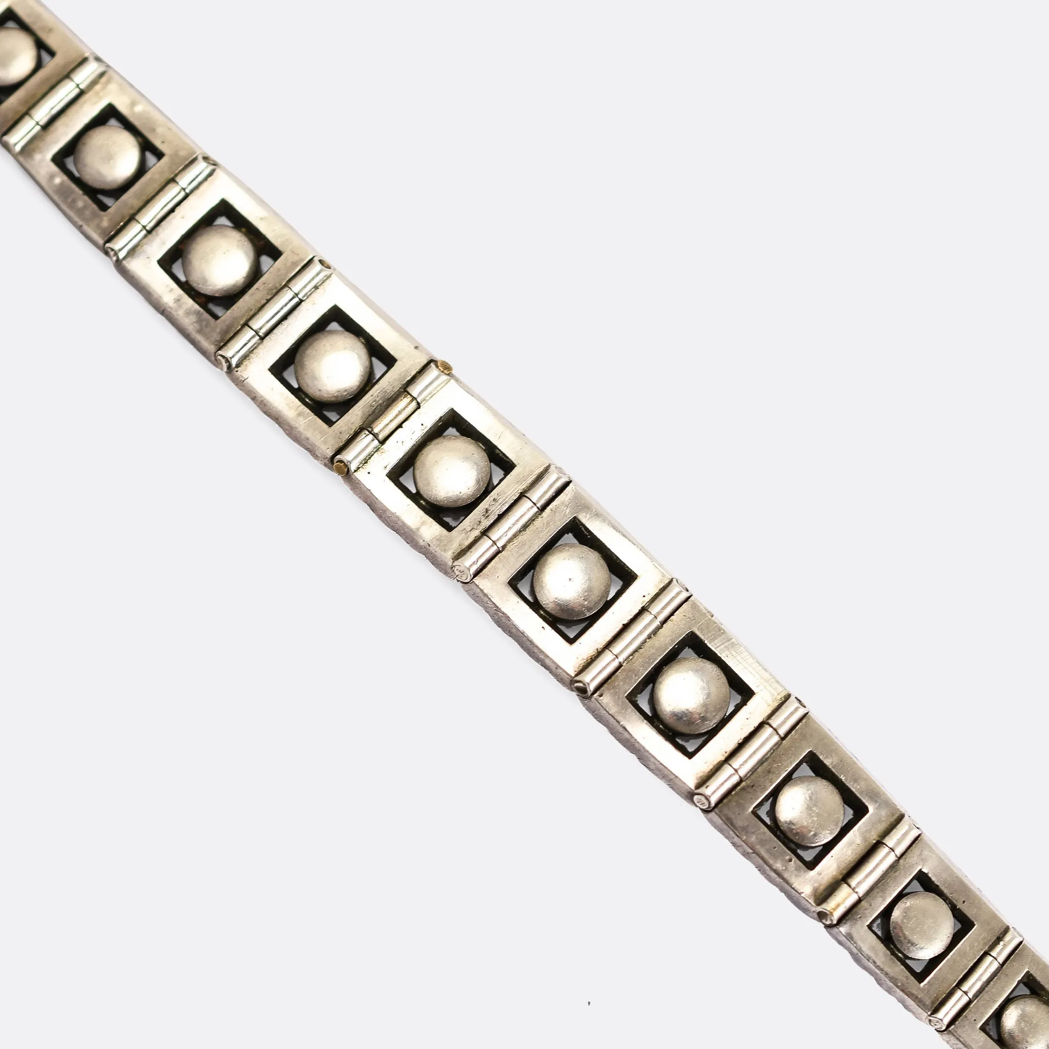 Victorian White Paste Choker