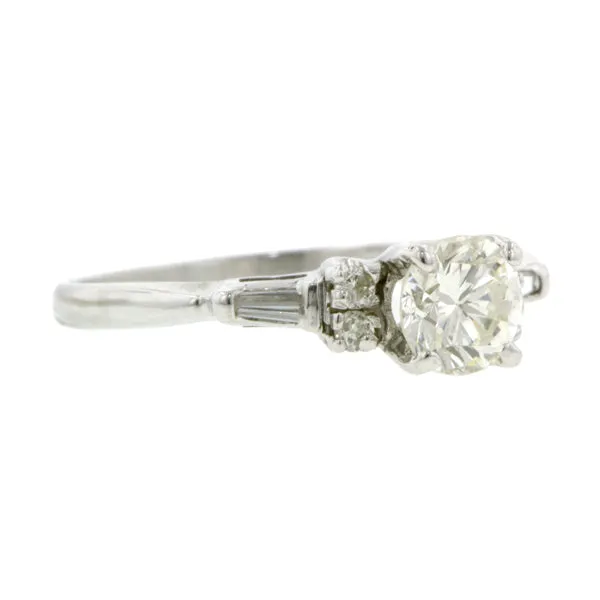 Vintage Engagement Ring, RBC 0.74