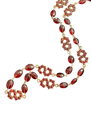 Vintage Garnet Necklace