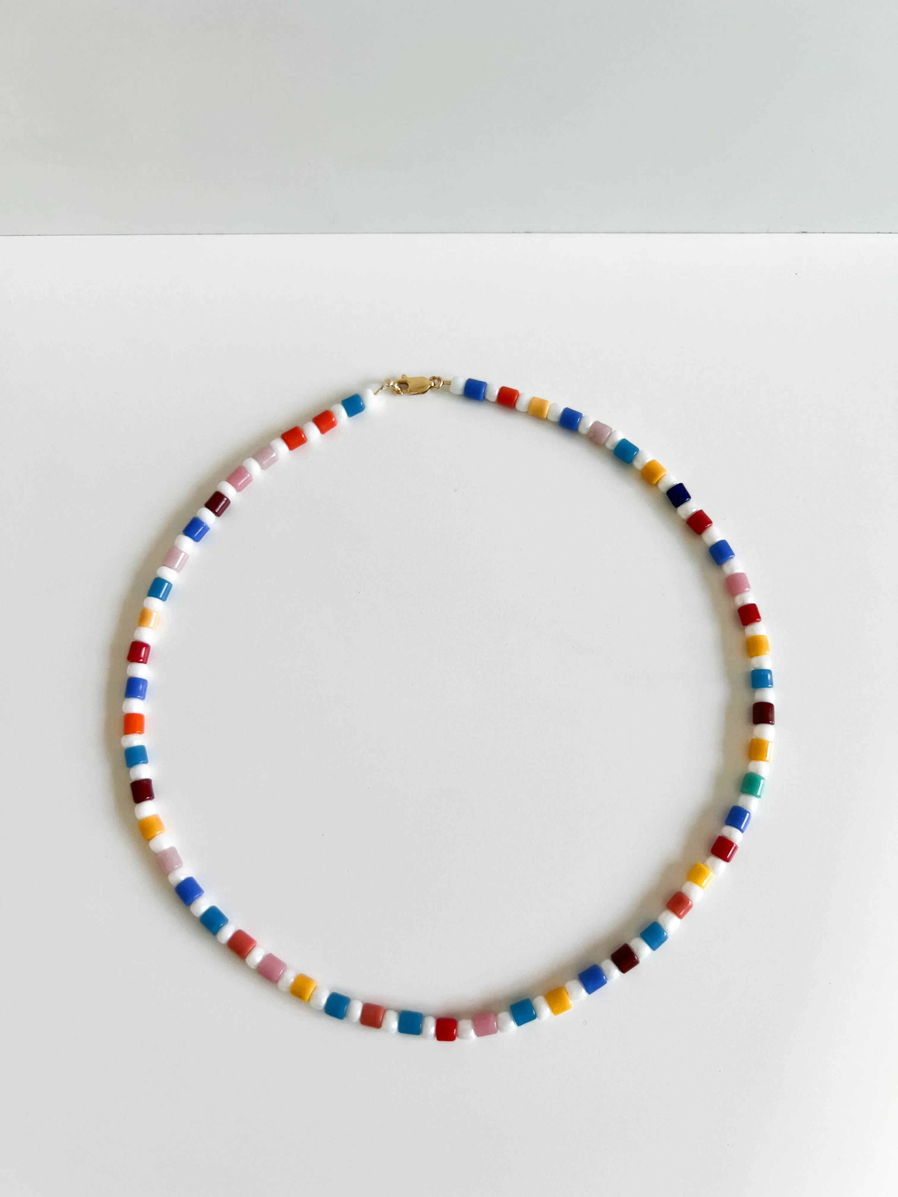 Vintage Glass Spring Choker