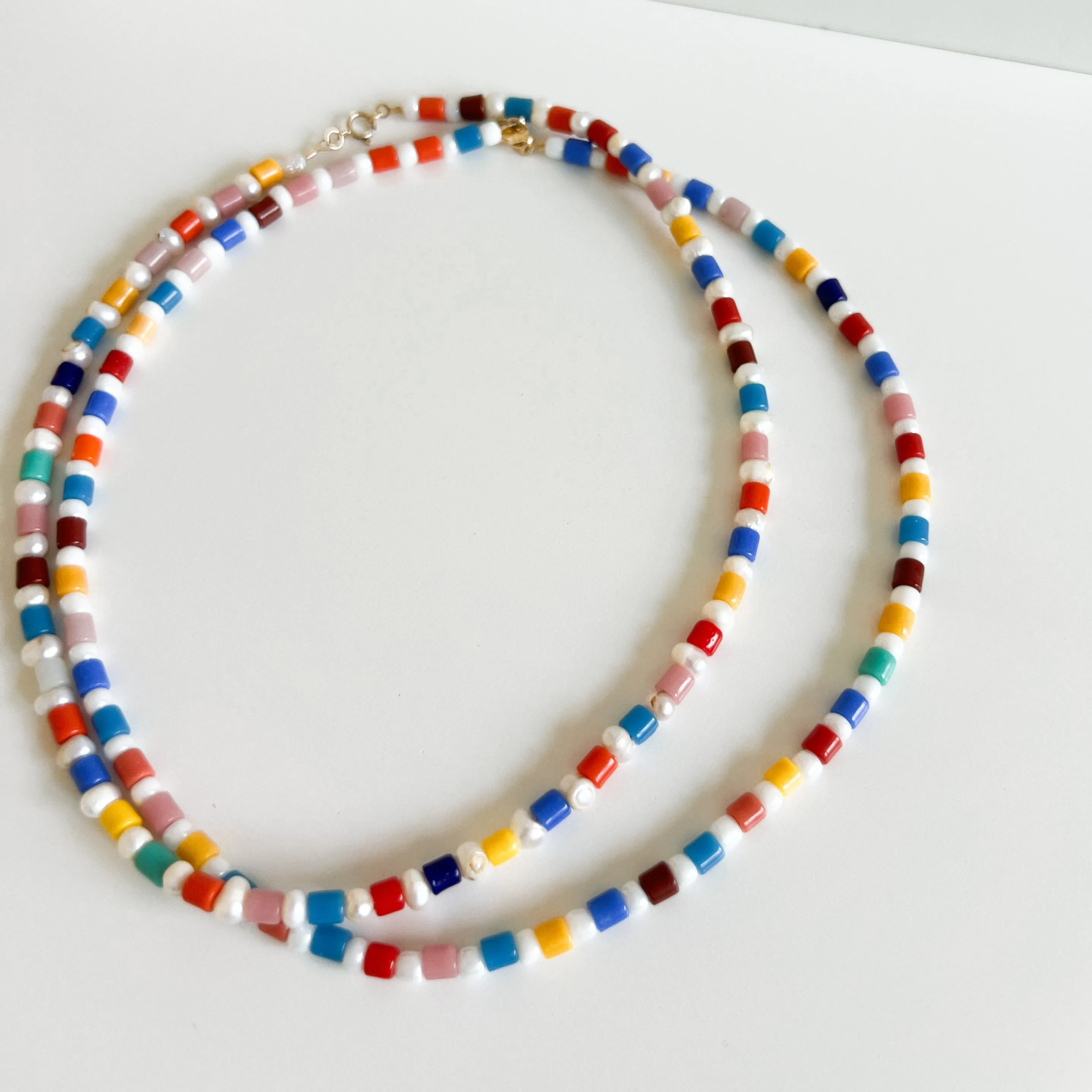 Vintage Glass Spring Choker