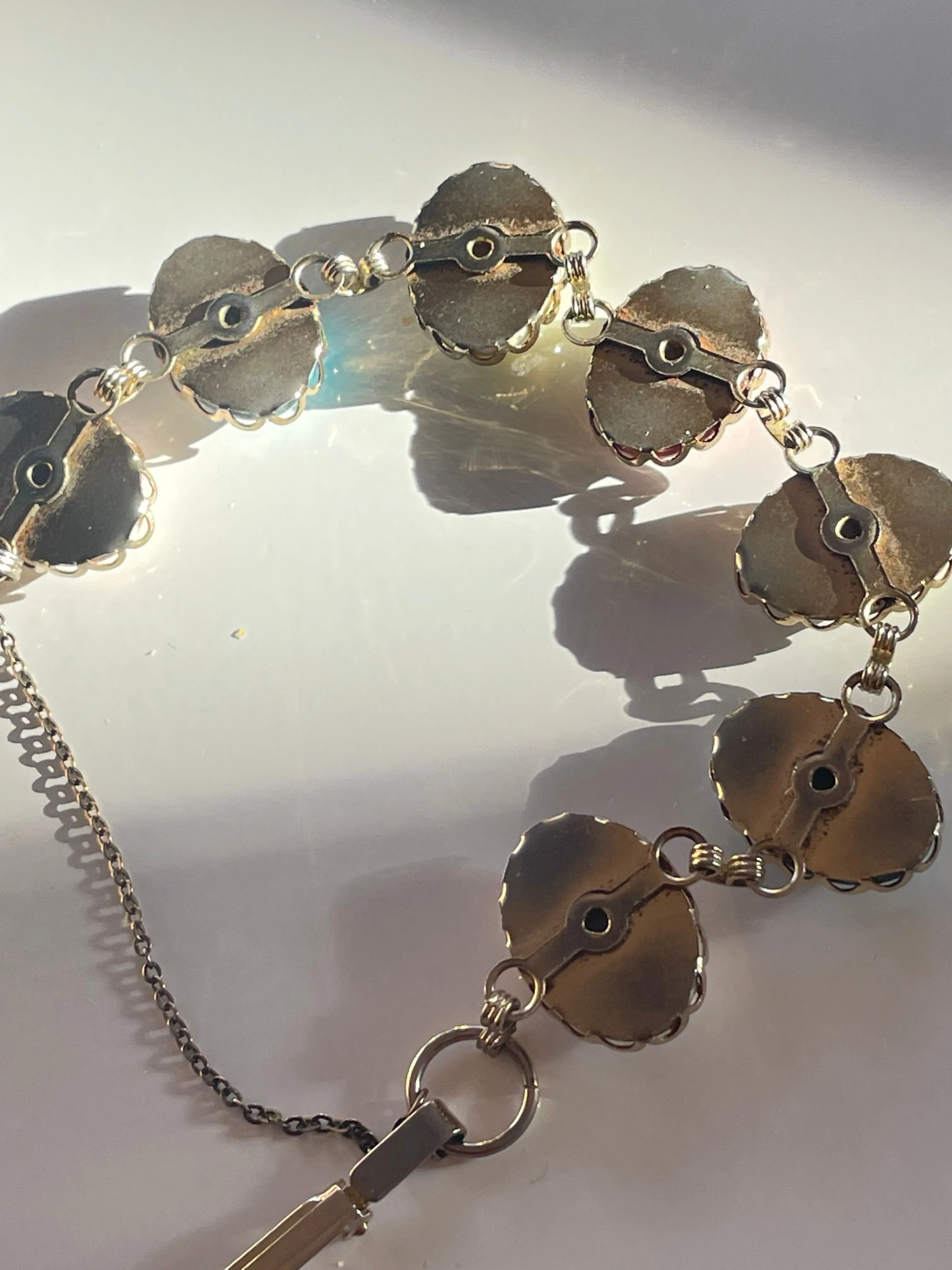 Vintage Pastel Stone Bracelet