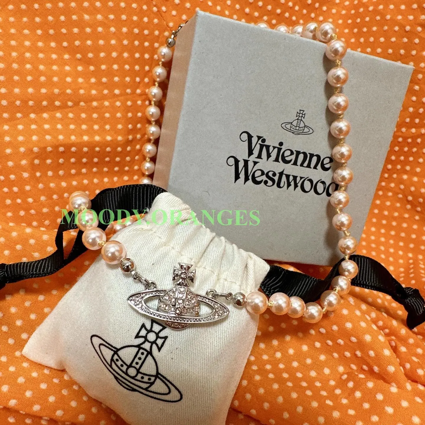 Vivienne Westwood Choker Orange