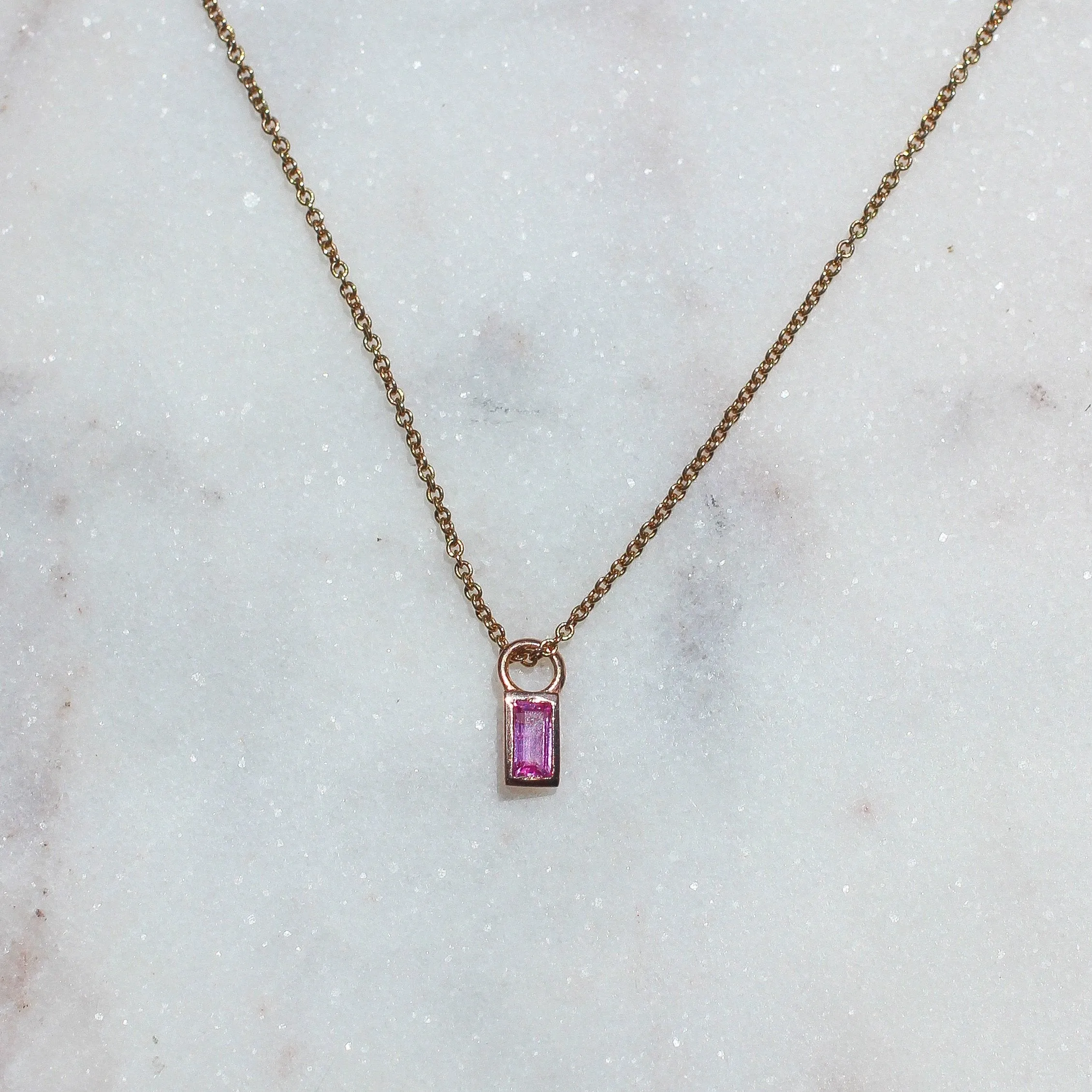 Wanderlust Charm -  Pink