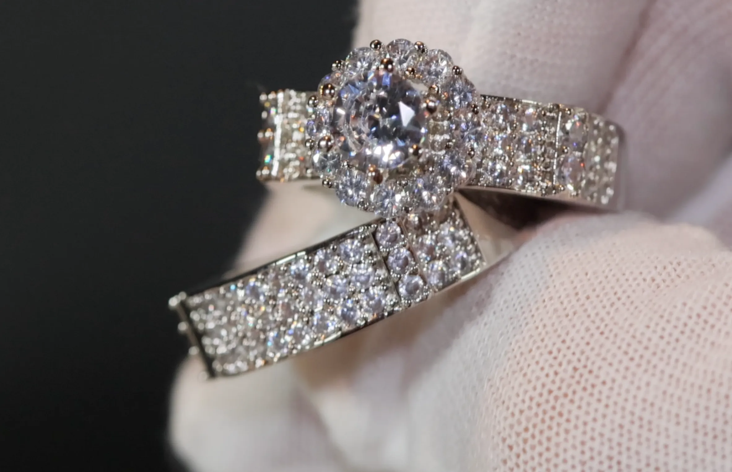 Wedding Ring | Engagement Ring Set | Engagement Rings | Womens Diamond Ring Set