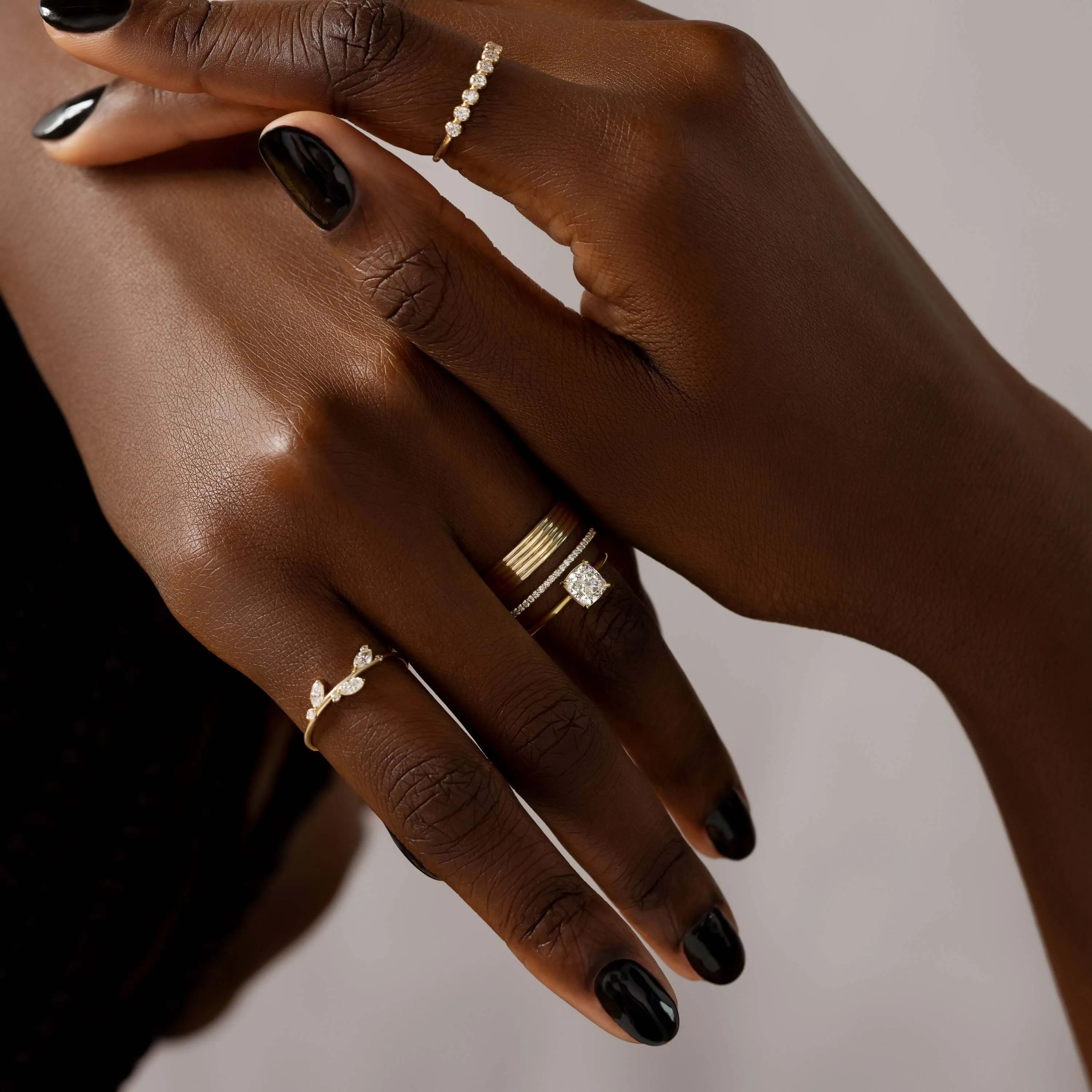 Whisper Ring, Cushion Cut