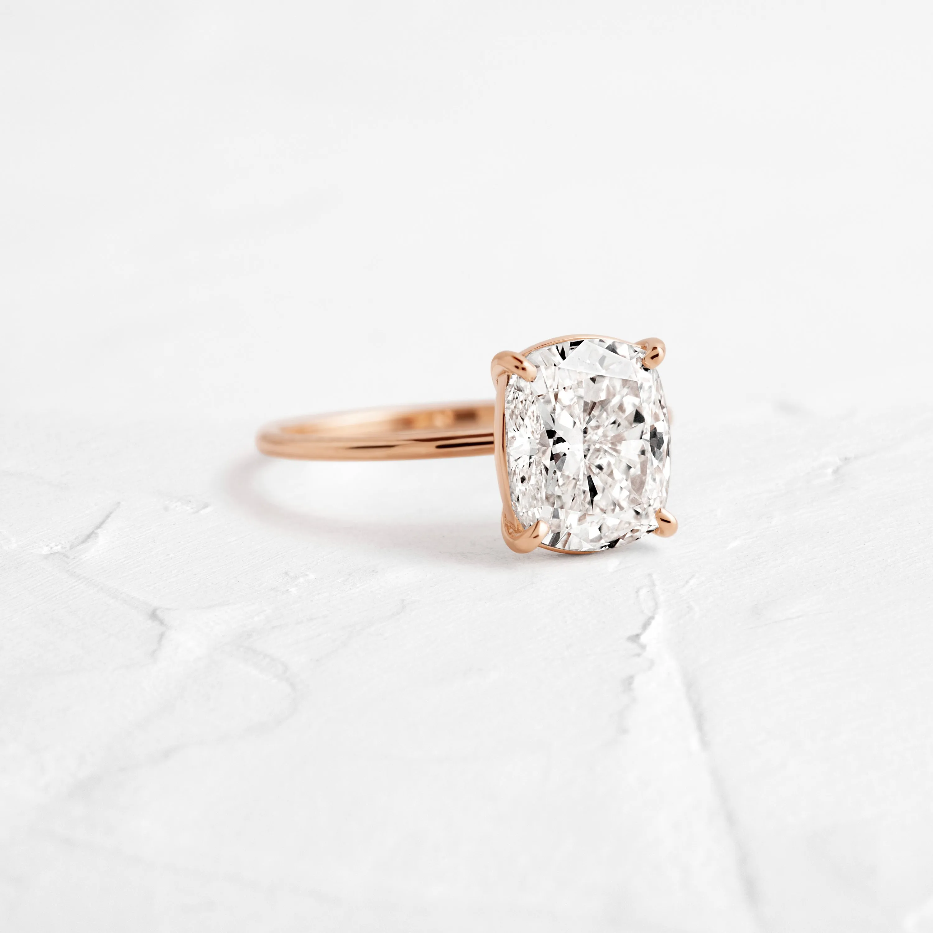 Whisper Ring, Cushion Cut