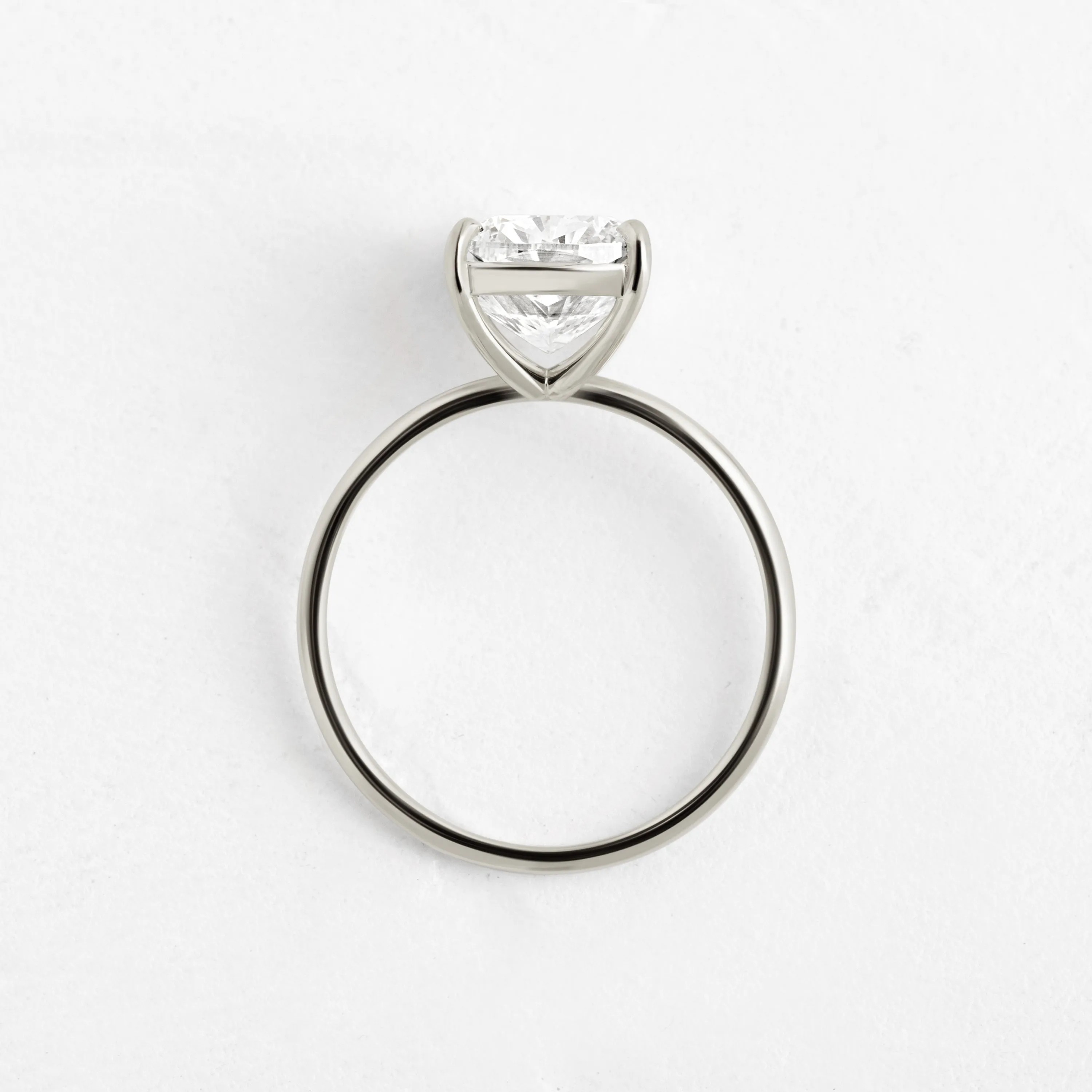 Whisper Ring, Cushion Cut