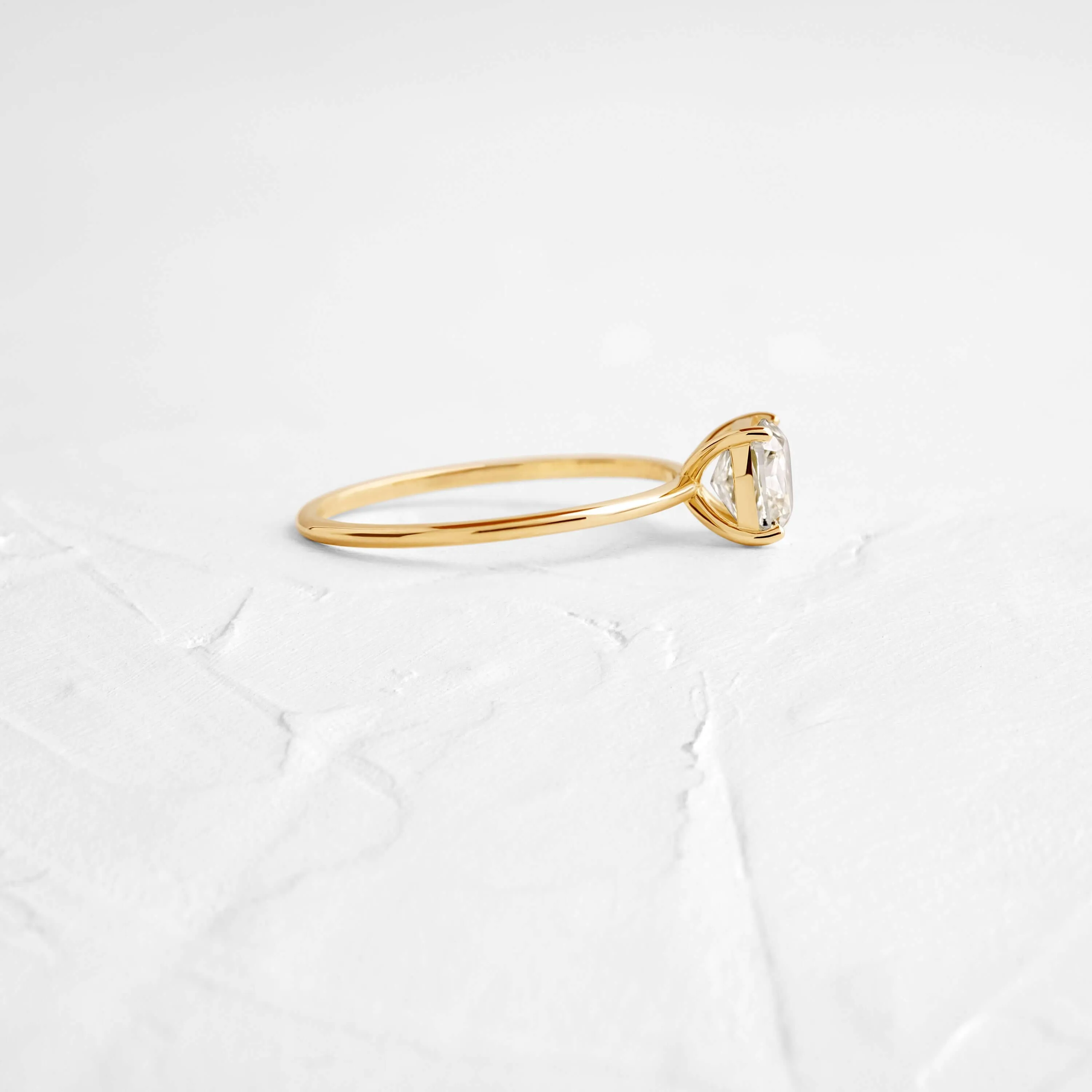 Whisper Ring, Cushion Cut