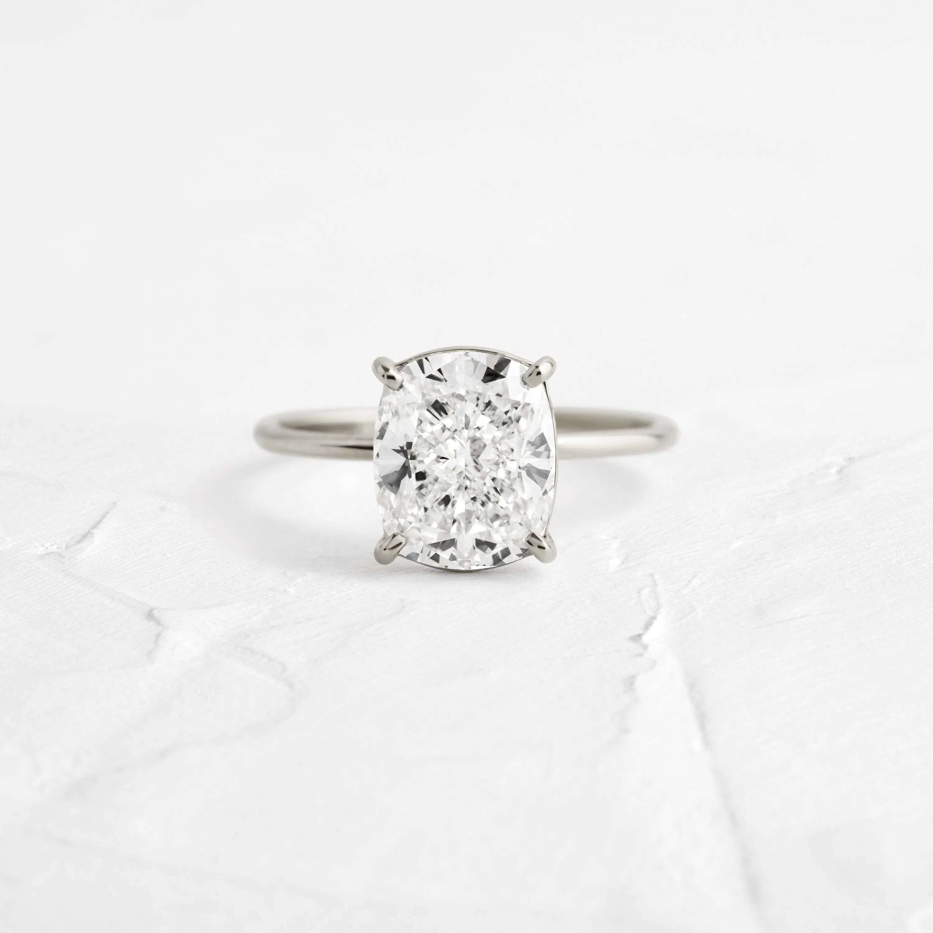 Whisper Ring, Cushion Cut