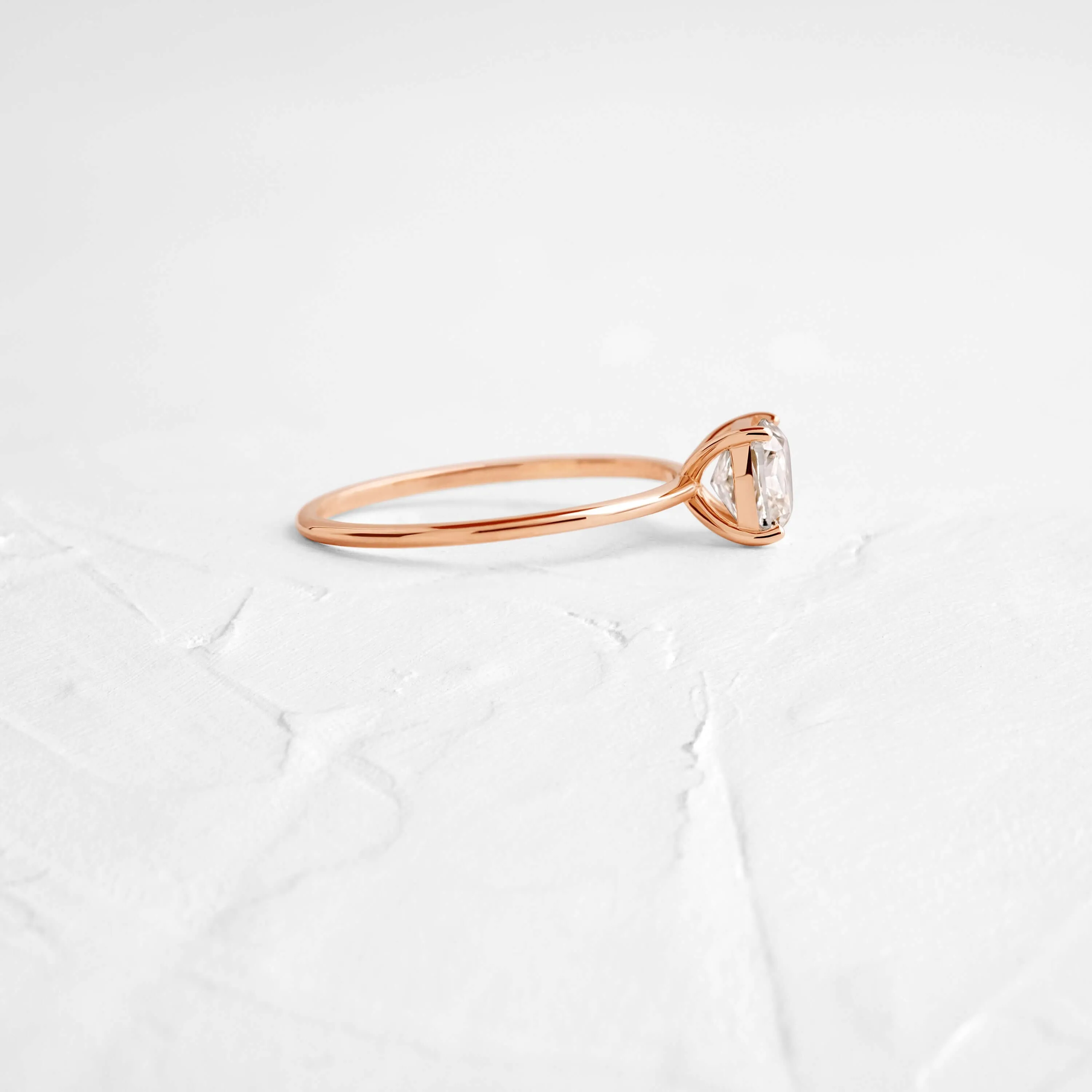 Whisper Ring, Cushion Cut