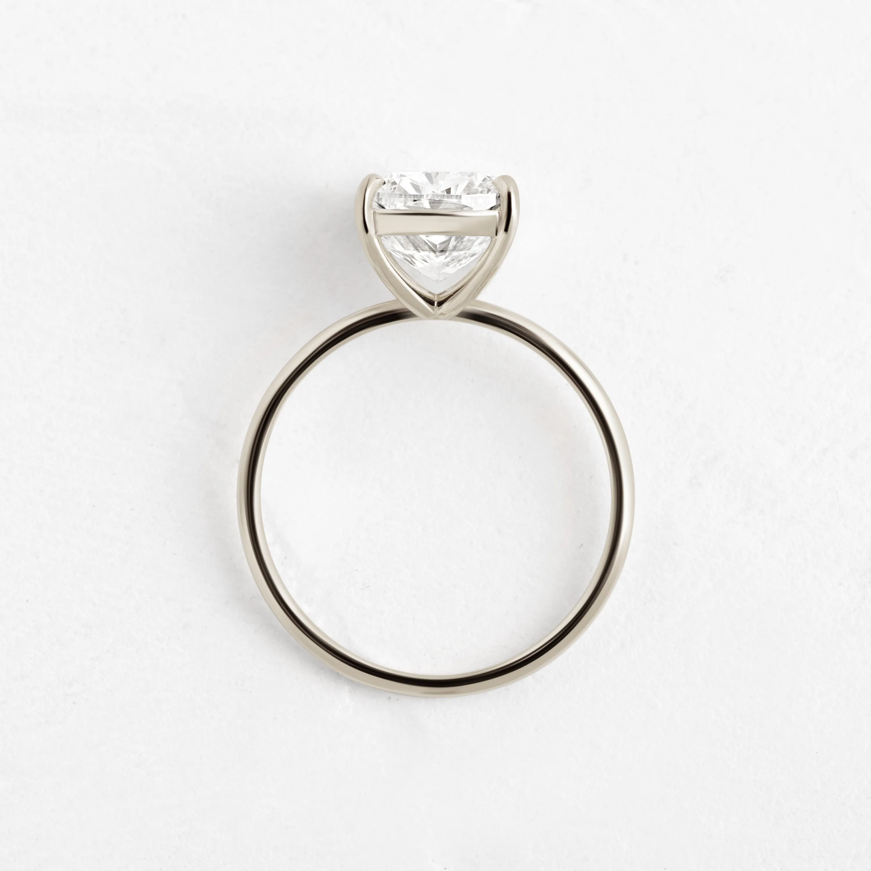 Whisper Ring, Cushion Cut