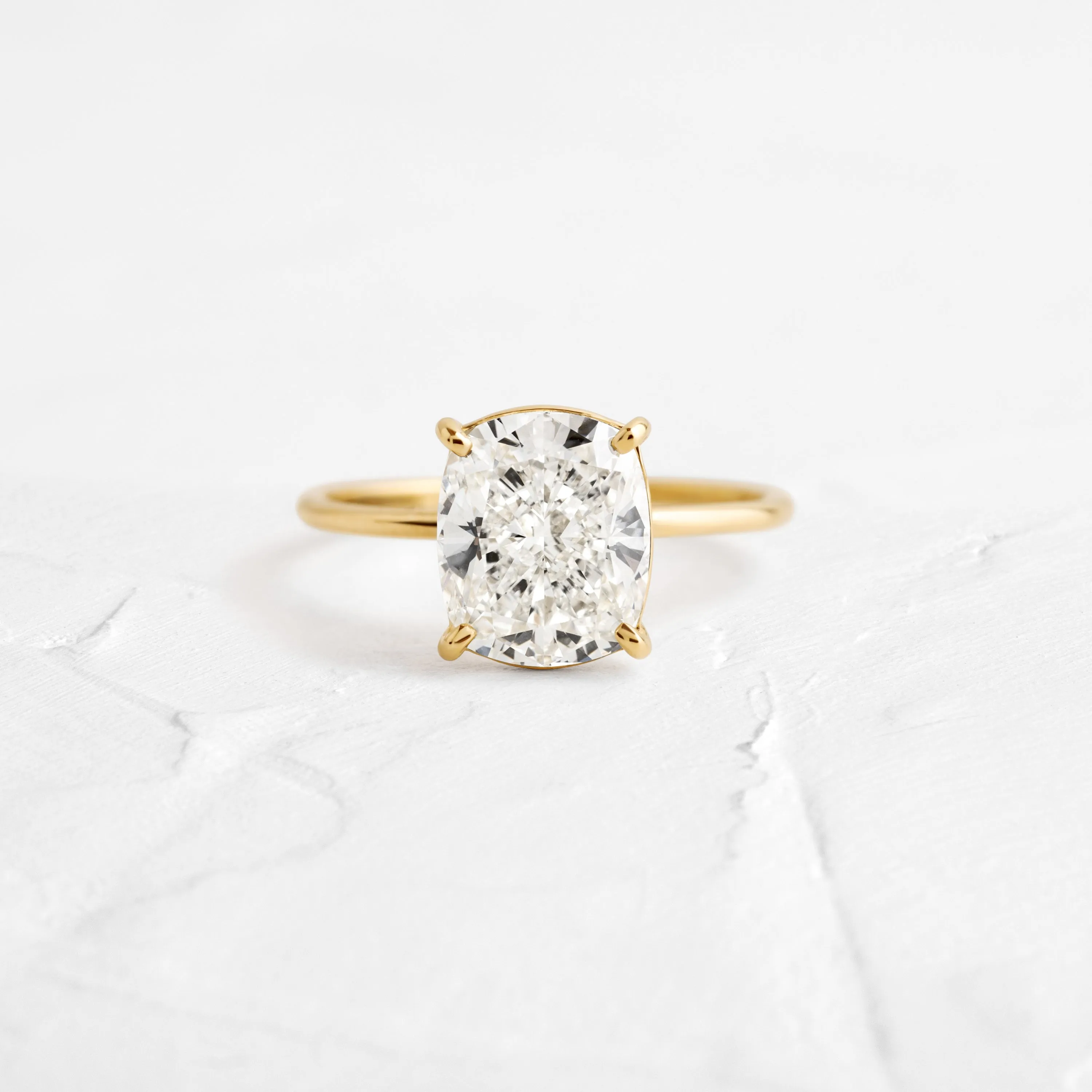 Whisper Ring, Cushion Cut